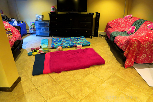 Vibrant Color Theme At The Spa Party For Girls Vibrant Color Theme At The Spa Party For Girls