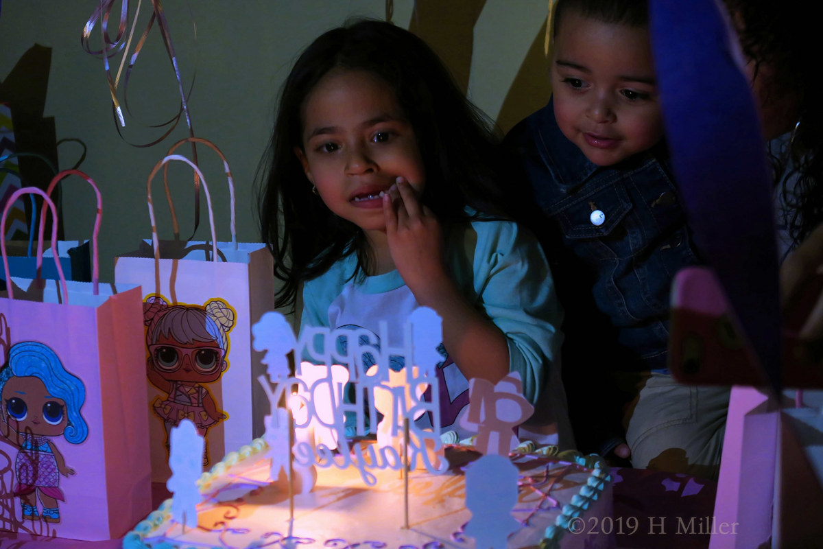 The Candles On Her Birthday Cake 1
