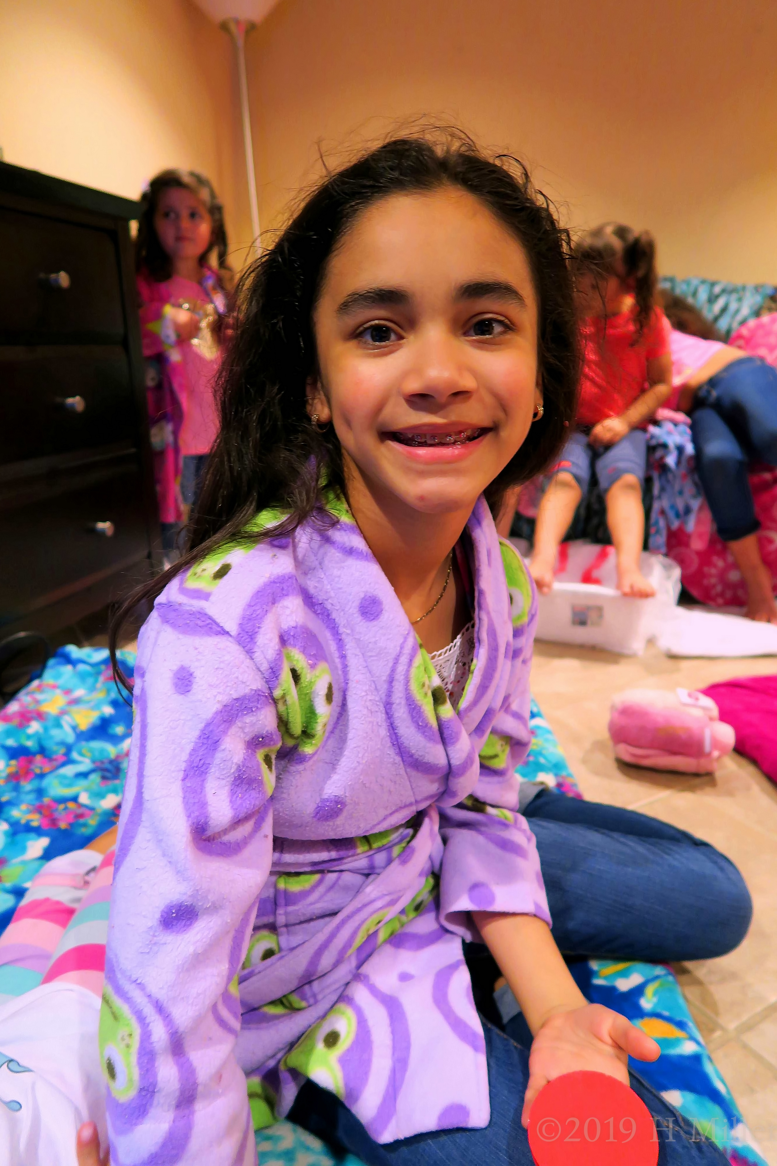 Guest Enjoying The Spa Posing For The Picture After Her Girls Facial! 4 Guest Enjoying The Spa Posing For The Picture After Her Girls Facial! 4