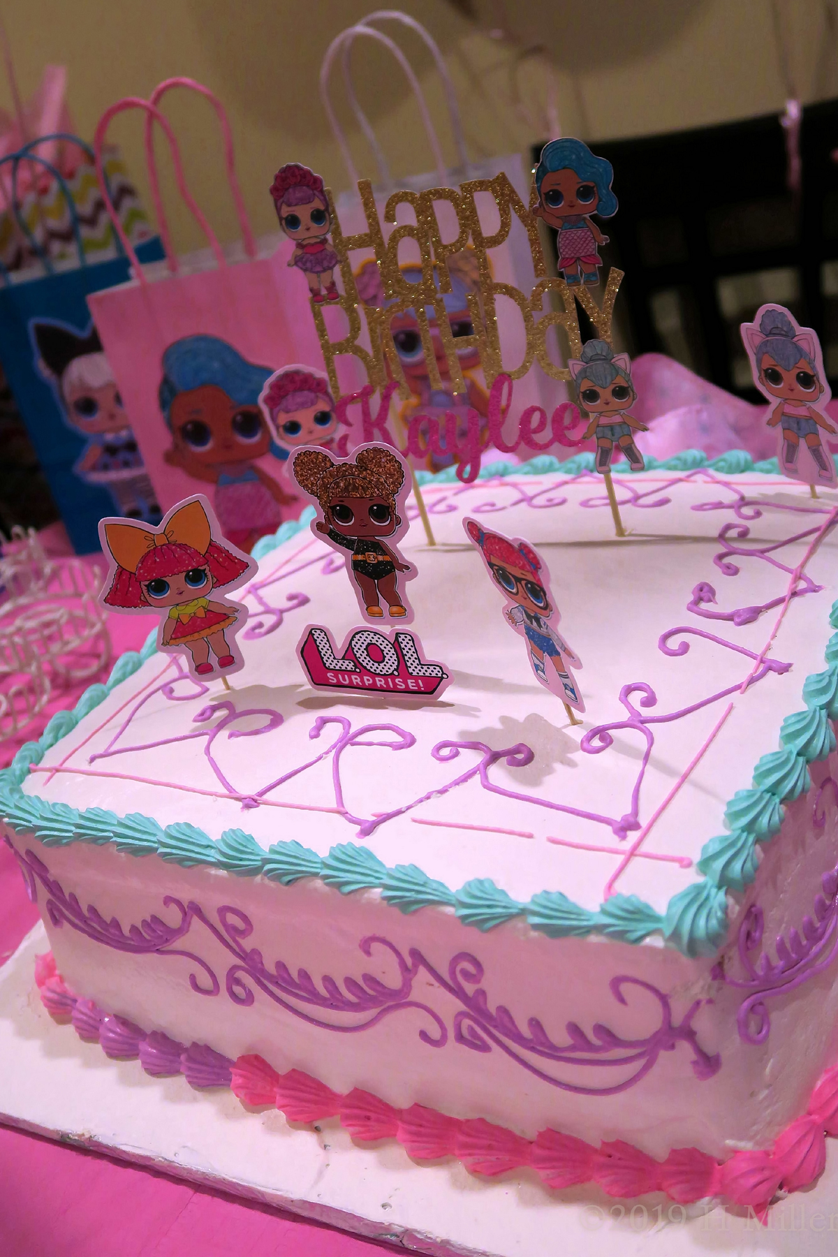 Beautiful Cake For The Spa Birthday Party! Beautiful Cake For The Spa Birthday Party!