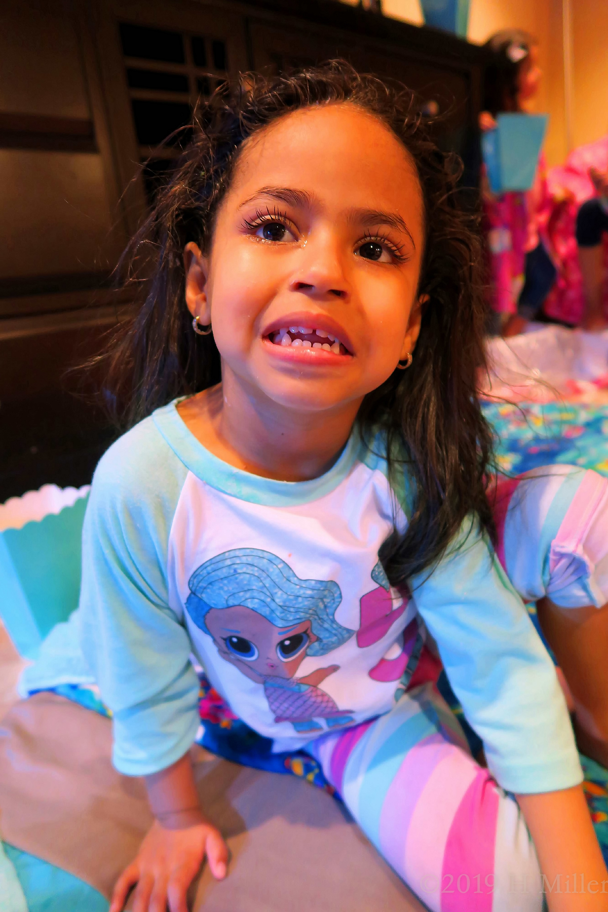 Birthday Girl Enjoying Her Party While Having Spa Treatments! Birthday Girl Enjoying Her Party While Having Spa Treatments!