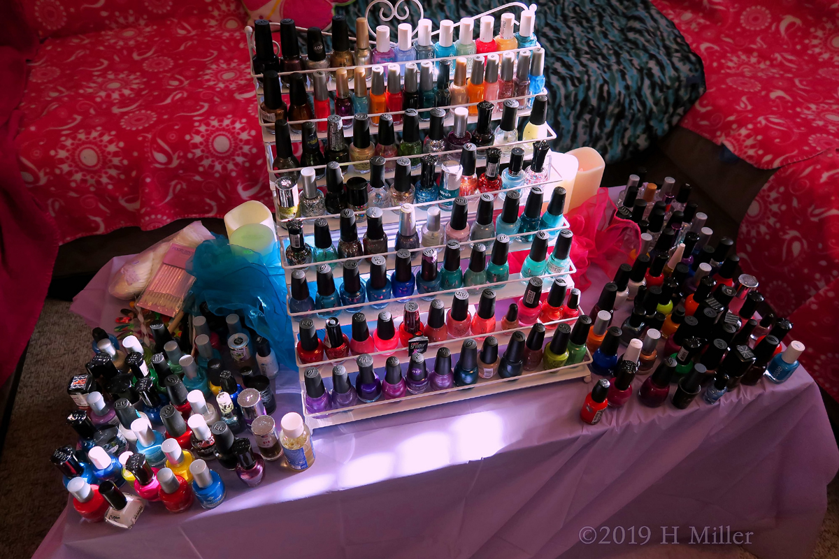 Nail Polish Collection Staircase For Girls Manicures 