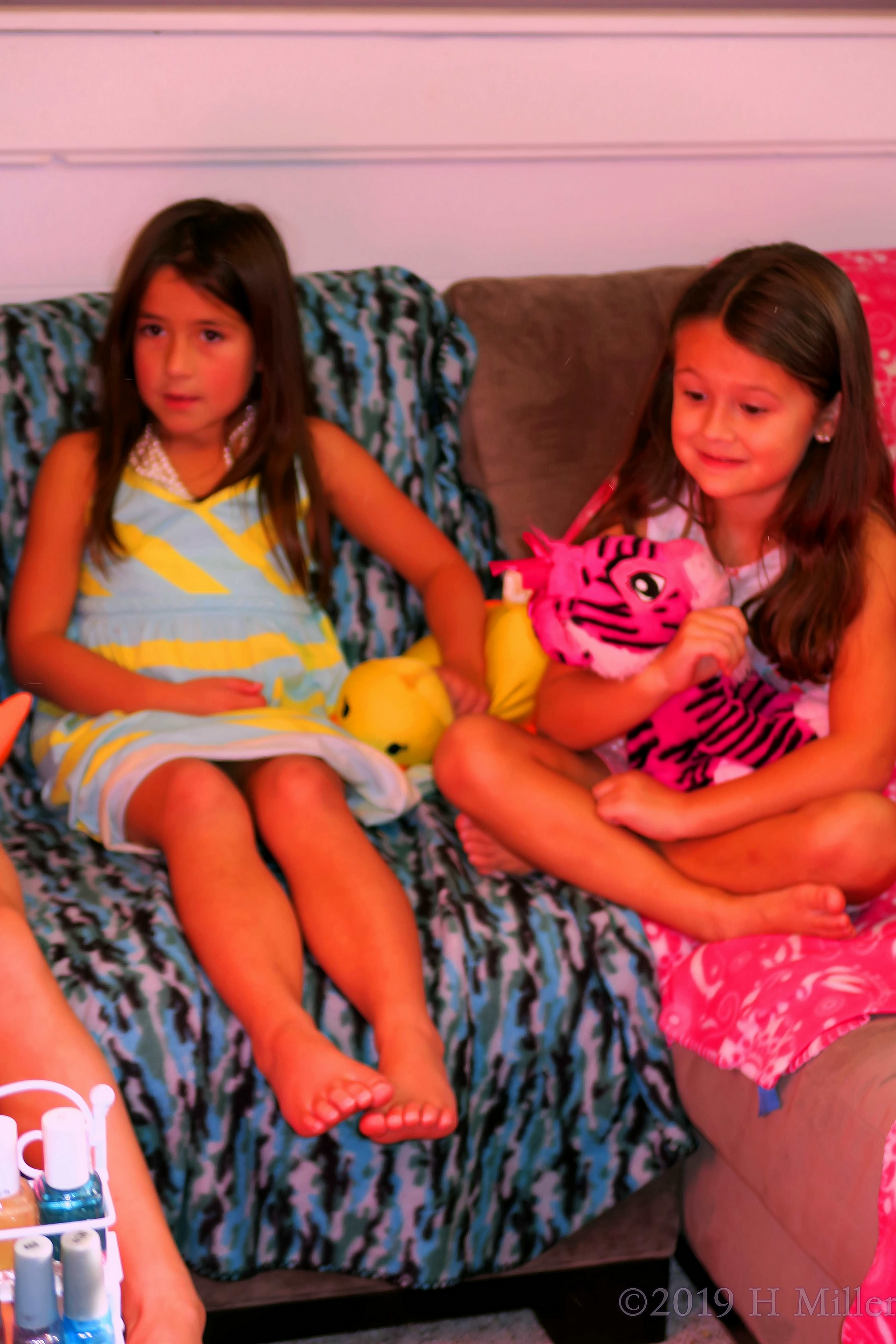 Keira And Friend At Her Birthday Party Keira And Friend At Her Birthday Party