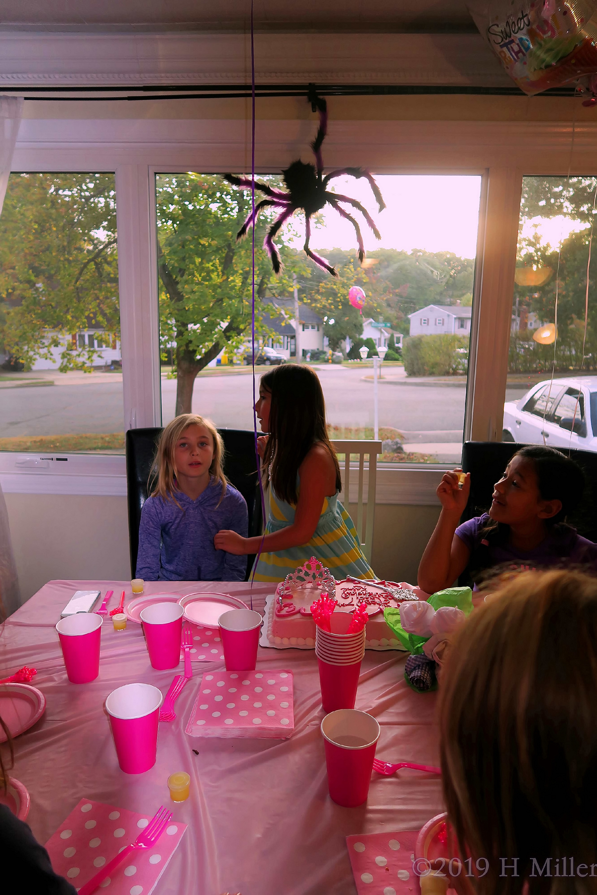 Keira's Friends Sing Her Happy Birthday! 