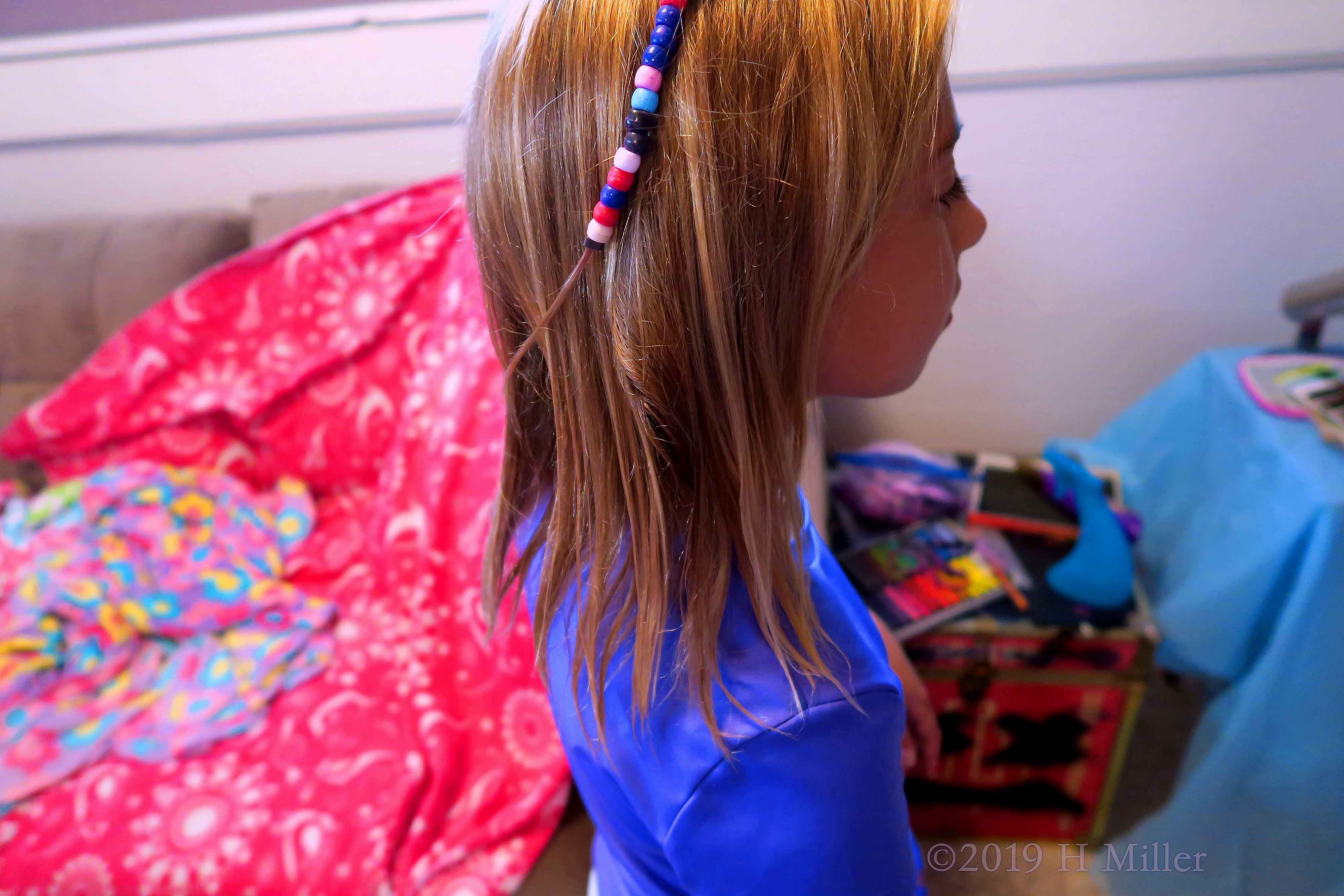 Individualized Beaded Strand For Kids Hairstyles 