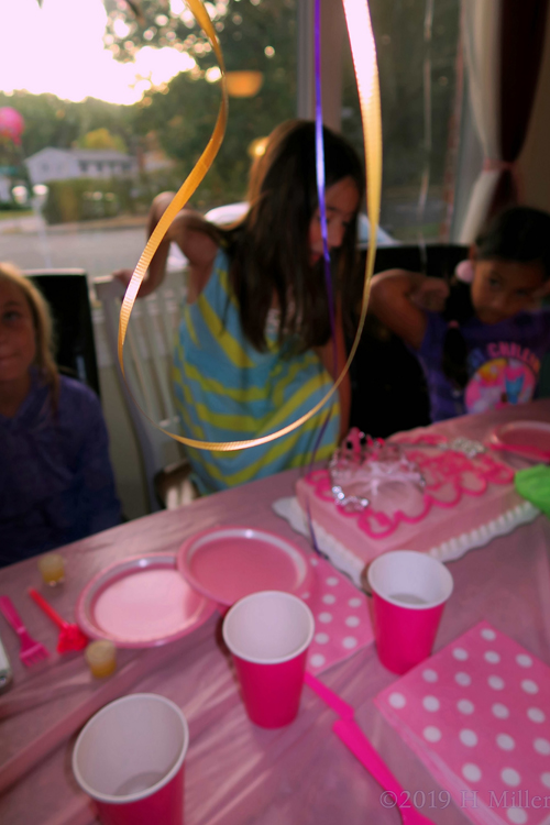 Keira Examining Her Princess Cake Keira Examining Her Princess Cake