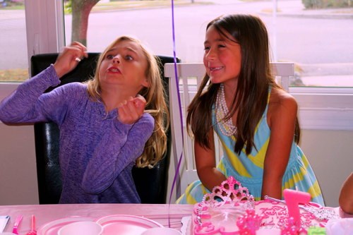 Sharing A Joke With Her Friend Sharing A Joke With Her Friend