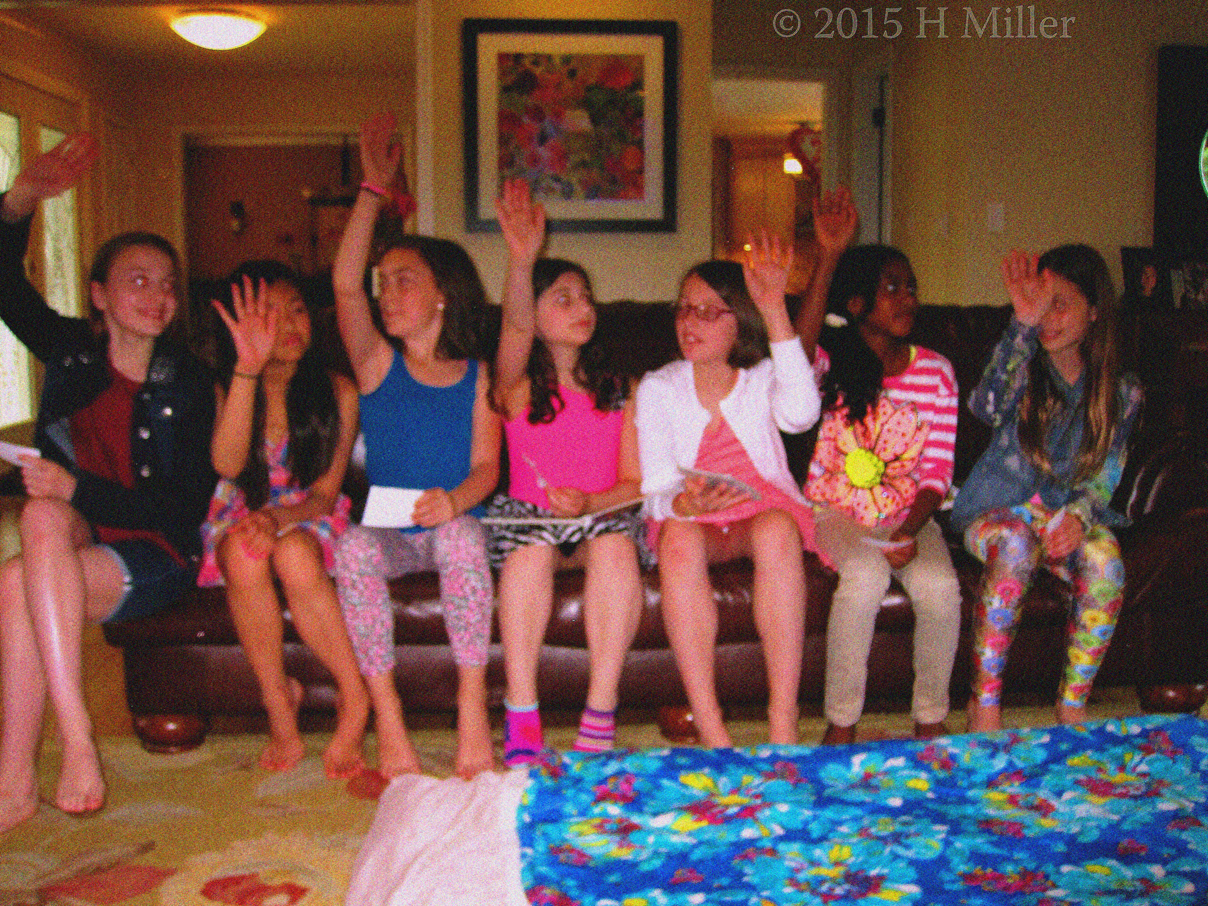 Asking The Girls Who Is Gooing To Get A Mani. This Was The Response! Asking The Girls Who Is Gooing To Get A Mani. This Was The Response!