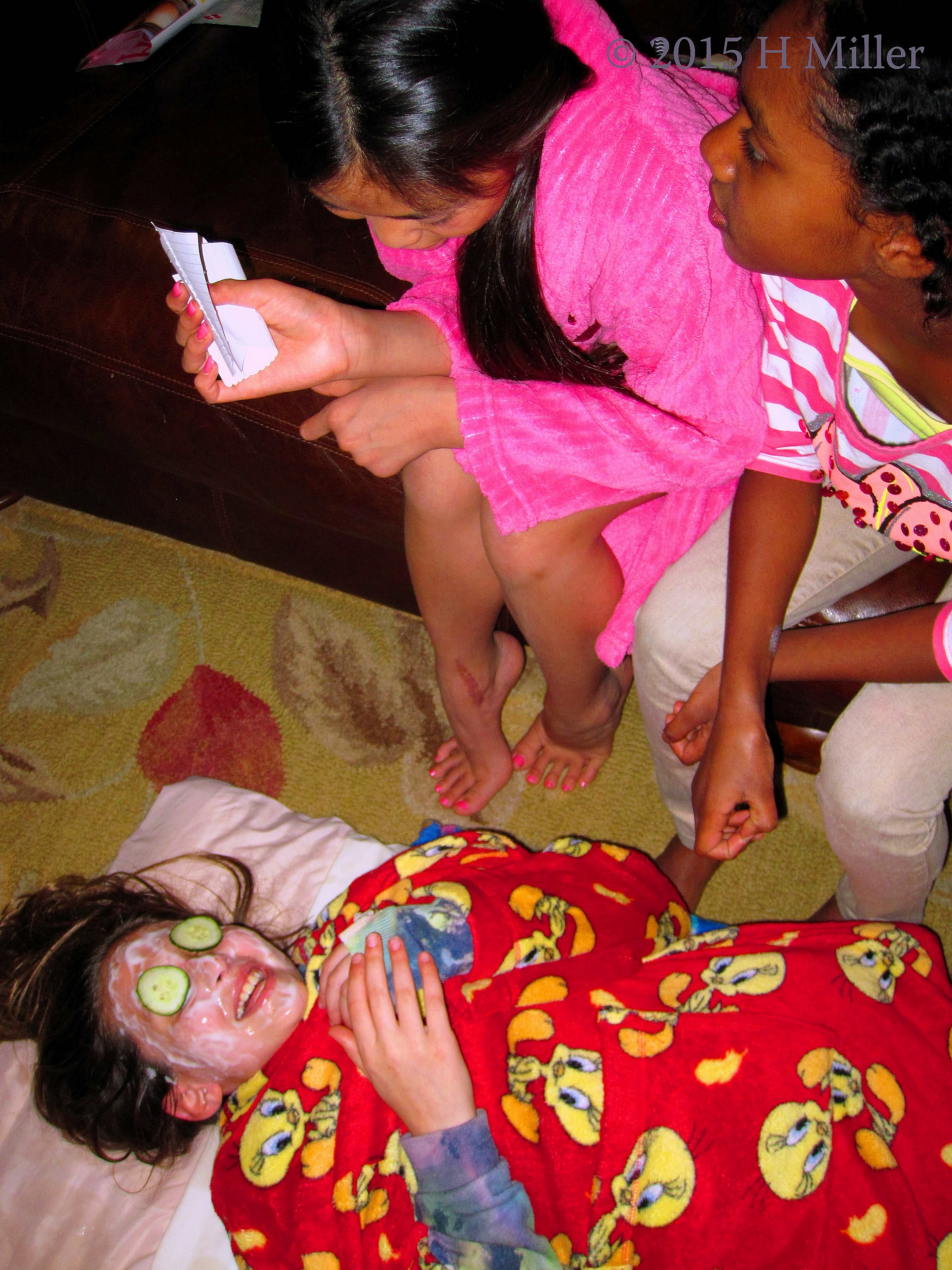 Chatting During The Facial Activity. Chatting During The Facial Activity.