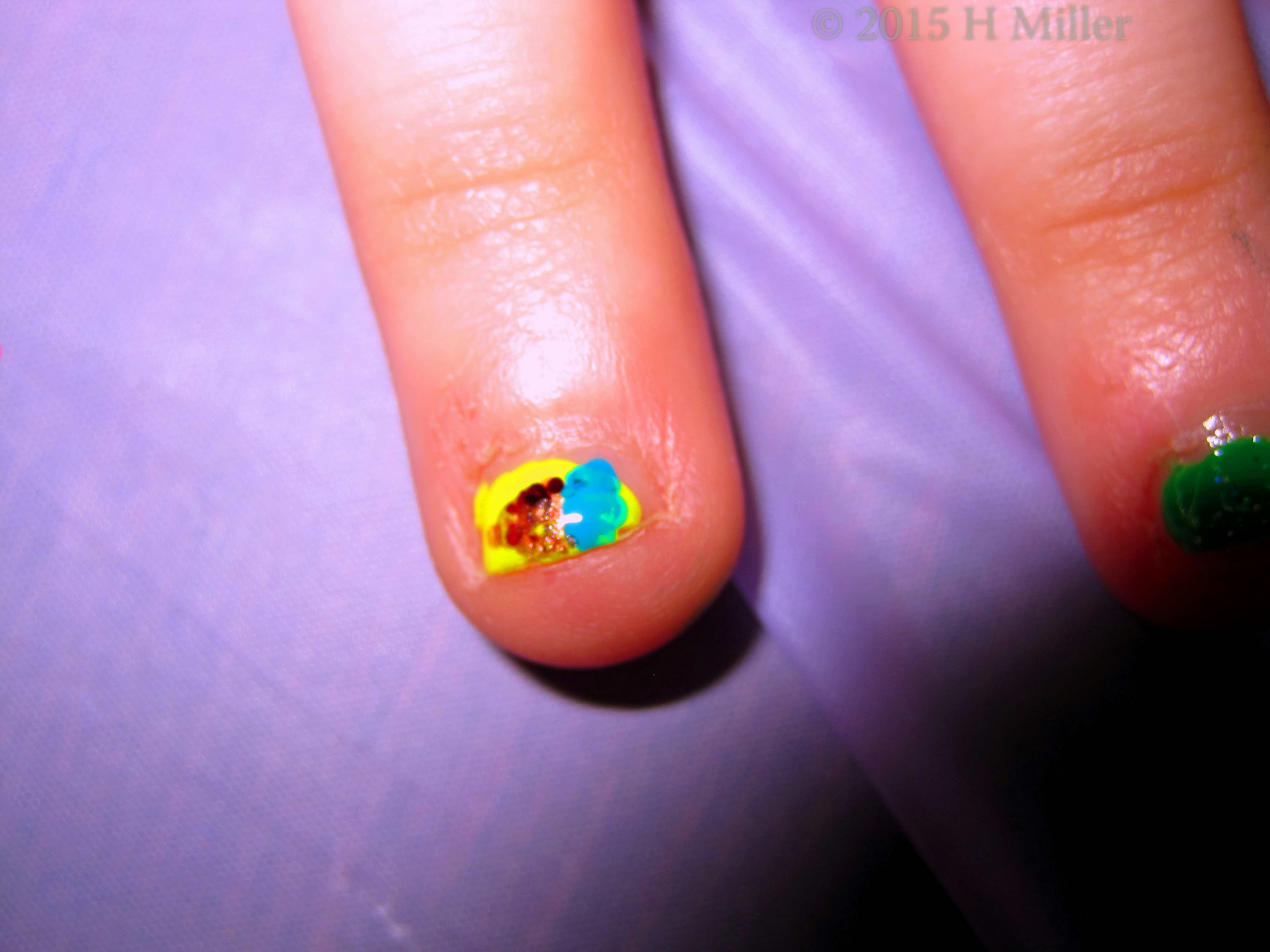 Ice Cream Cone Kids Nail Art! Ice Cream Cone Kids Nail Art!