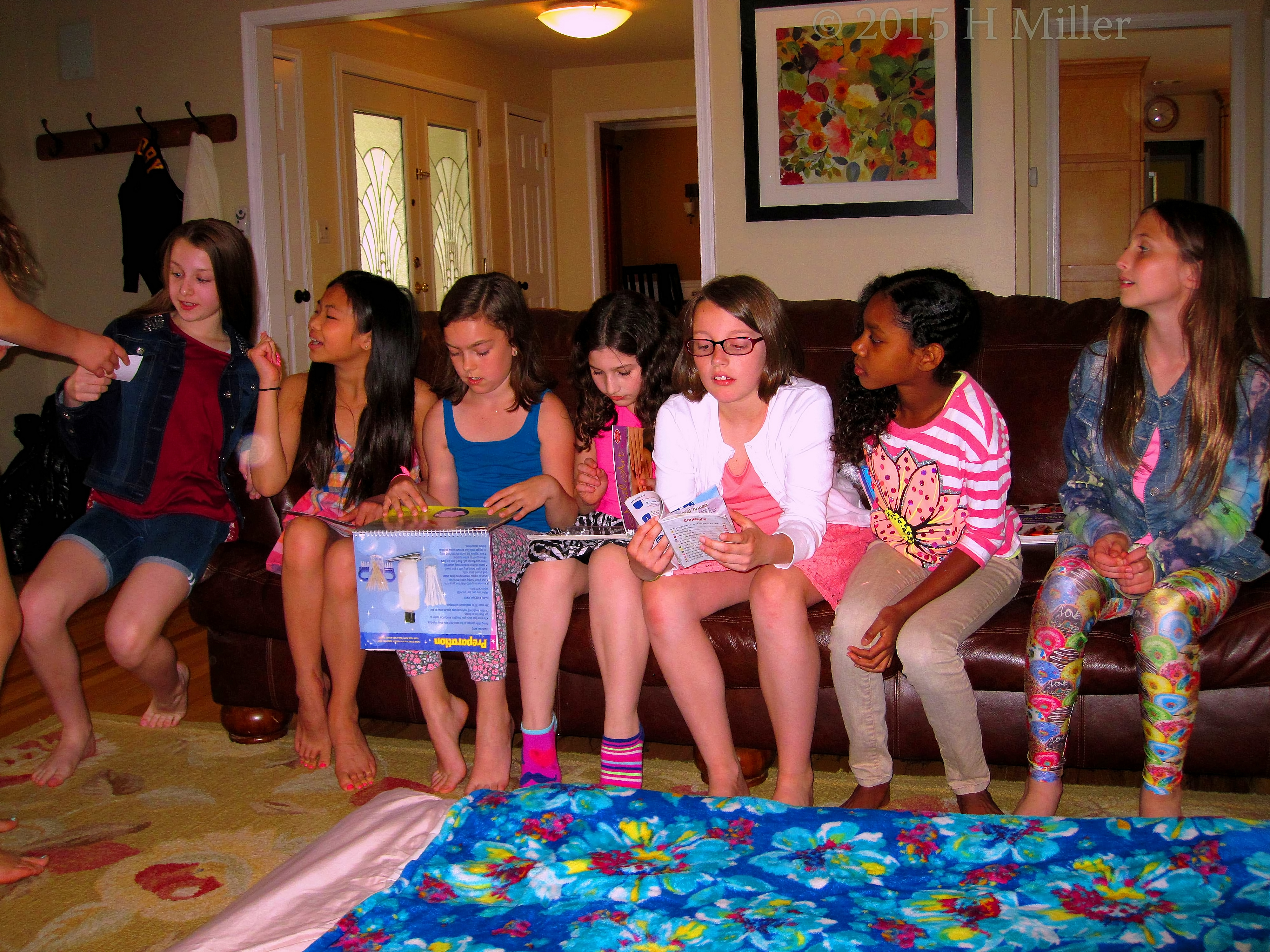 Kelsey Giving Out The Acvtivity Cards. Kelsey Giving Out The Acvtivity Cards.