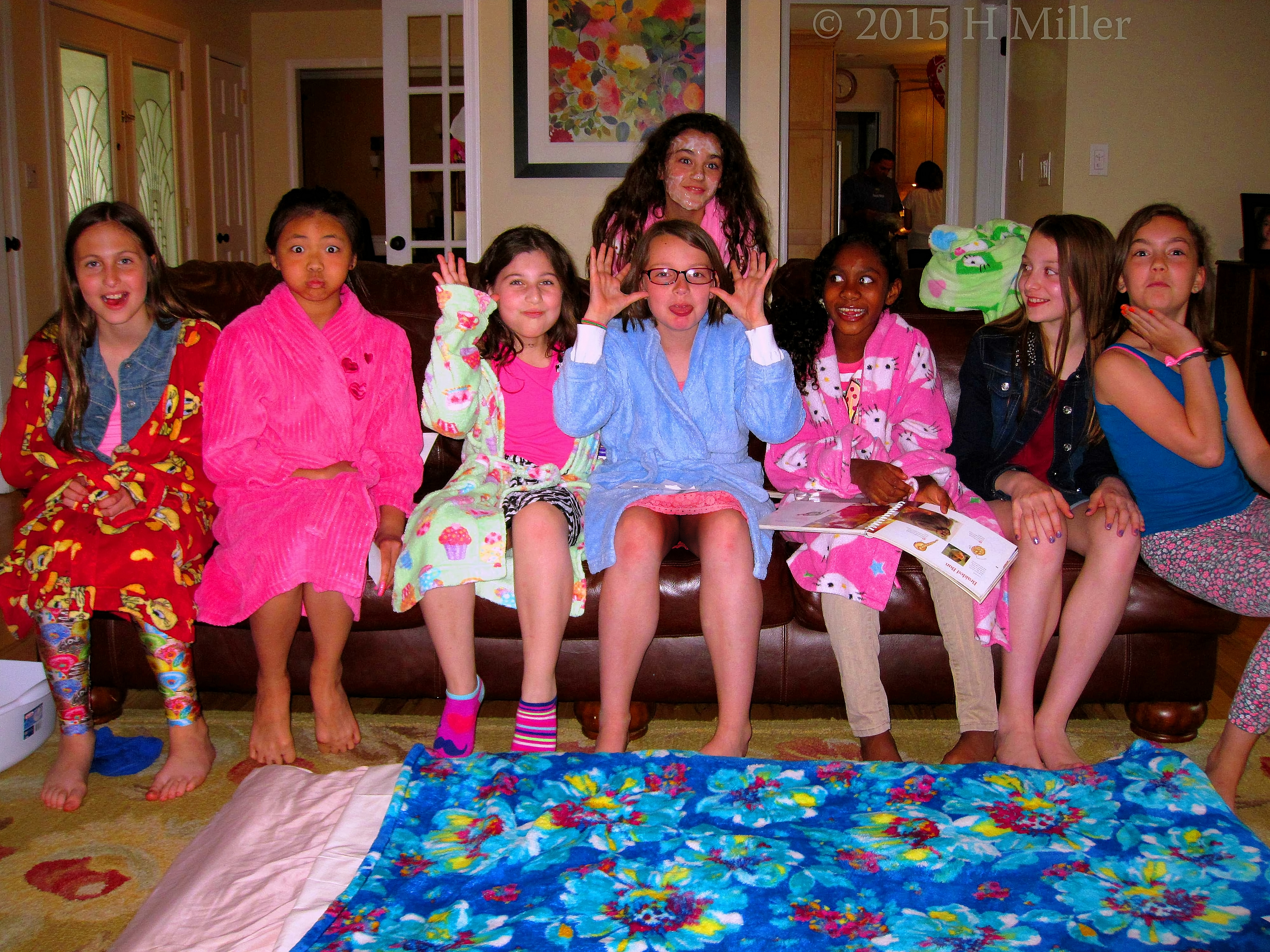 Silly Spa Party Faces!! Silly Spa Party Faces!!