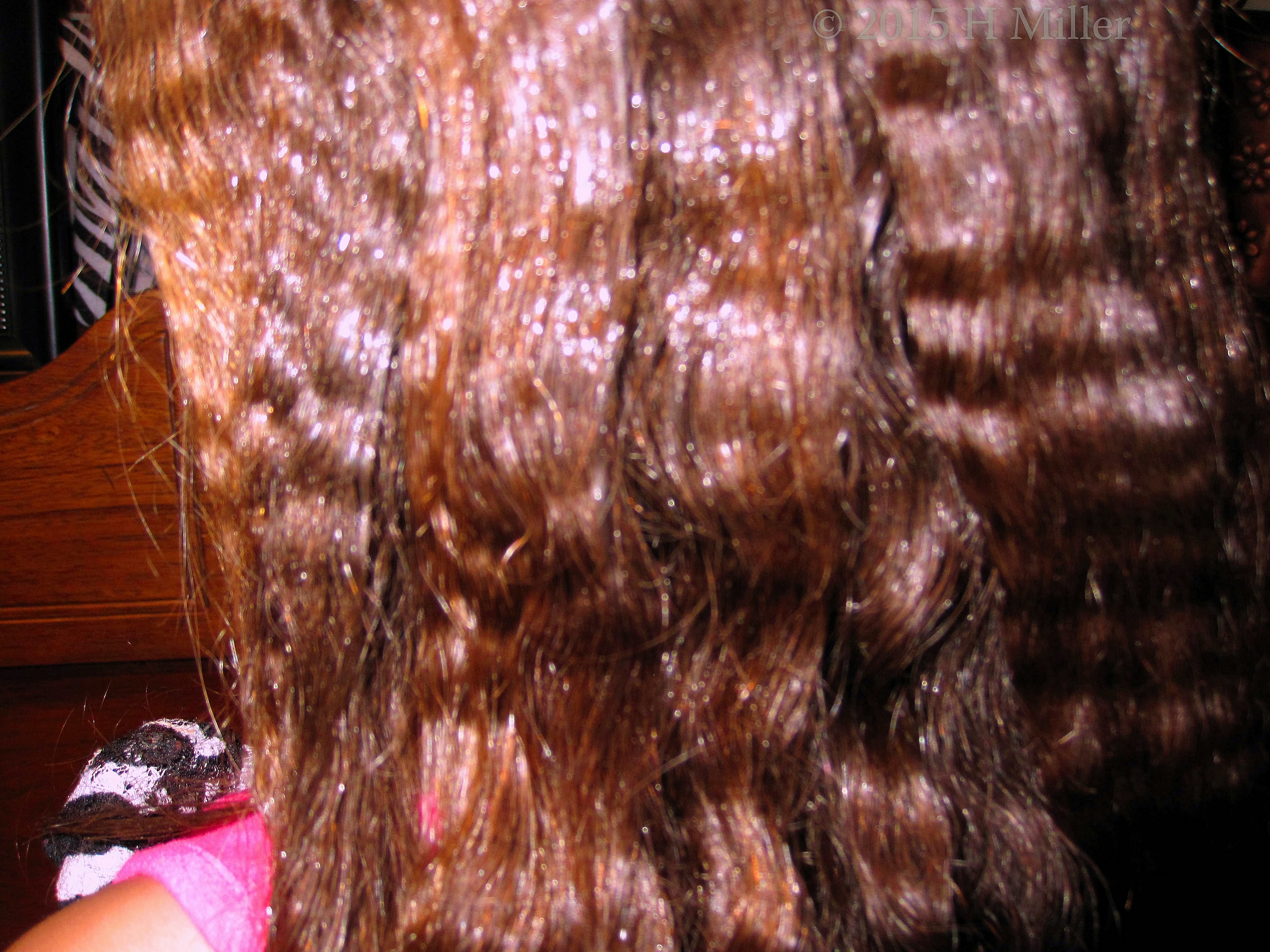 Crimped Hair Close Up! 