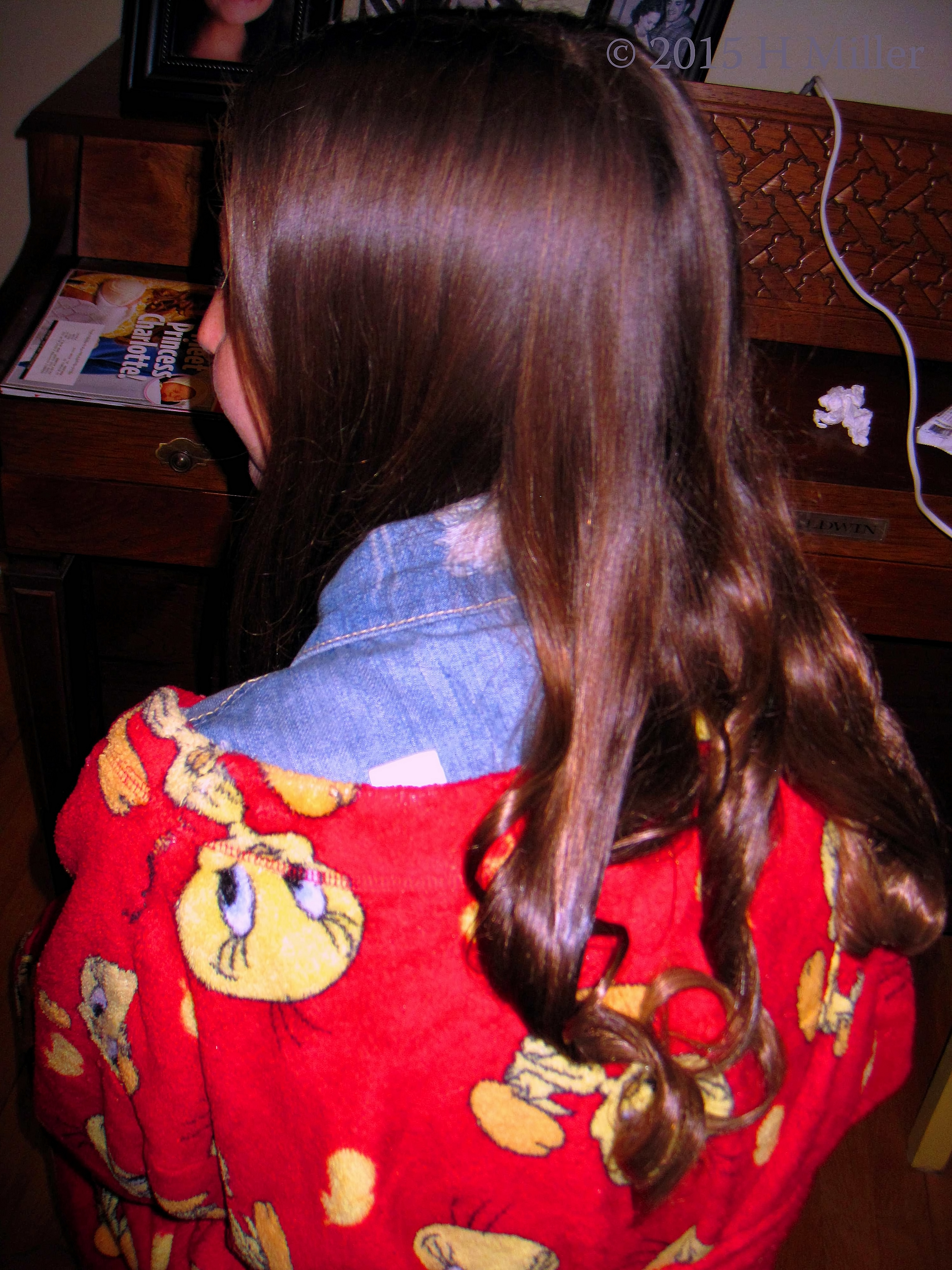 Curls! Back View! 