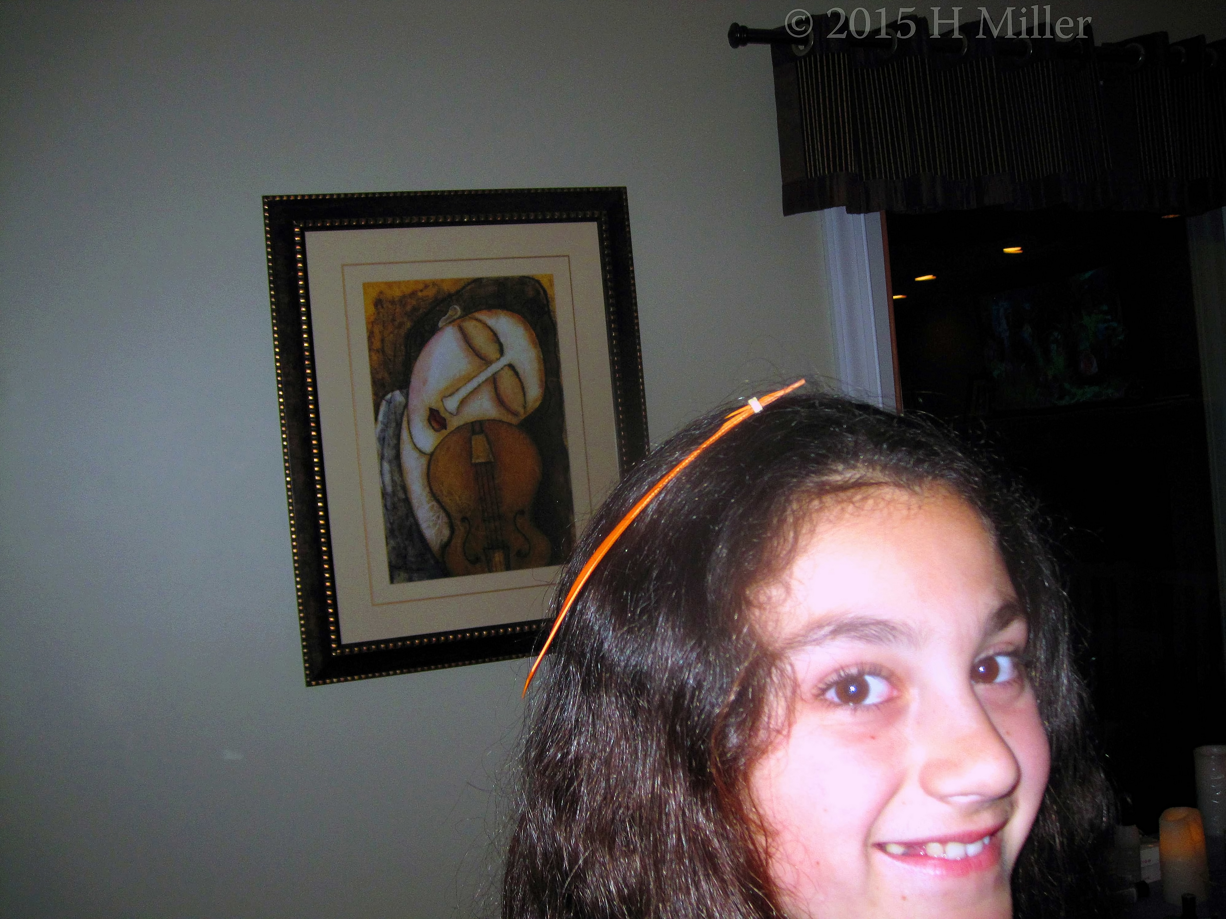 Hair Feather Side View. Hair Feather Side View.