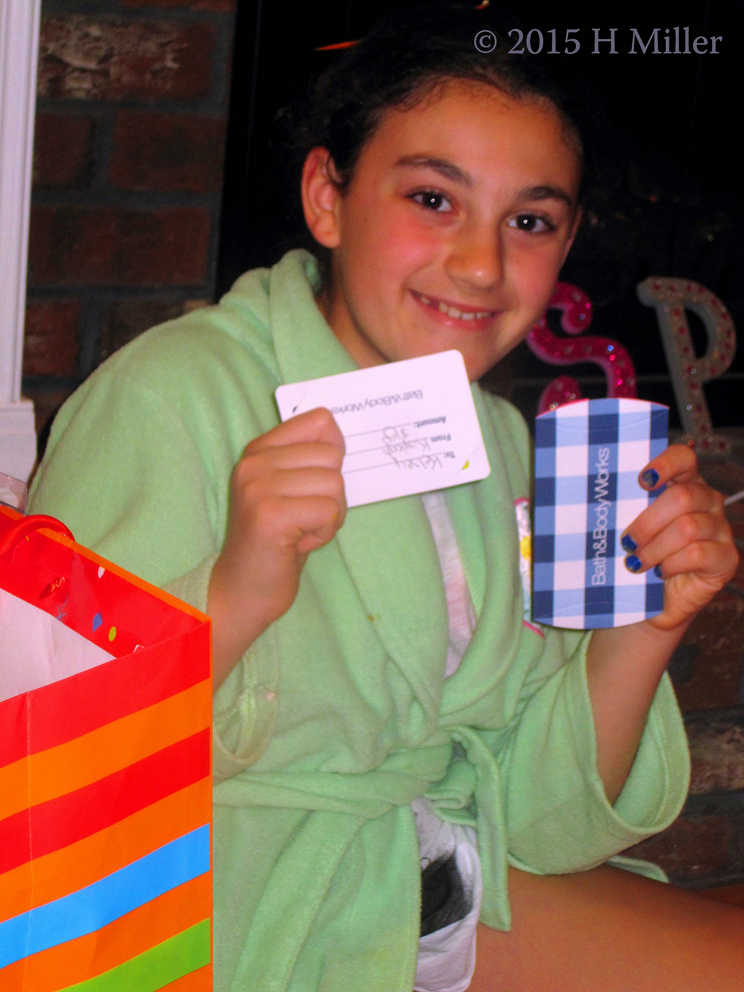 Kelsey Showing A Cool Gift She Received. Kelsey Showing A Cool Gift She Received.