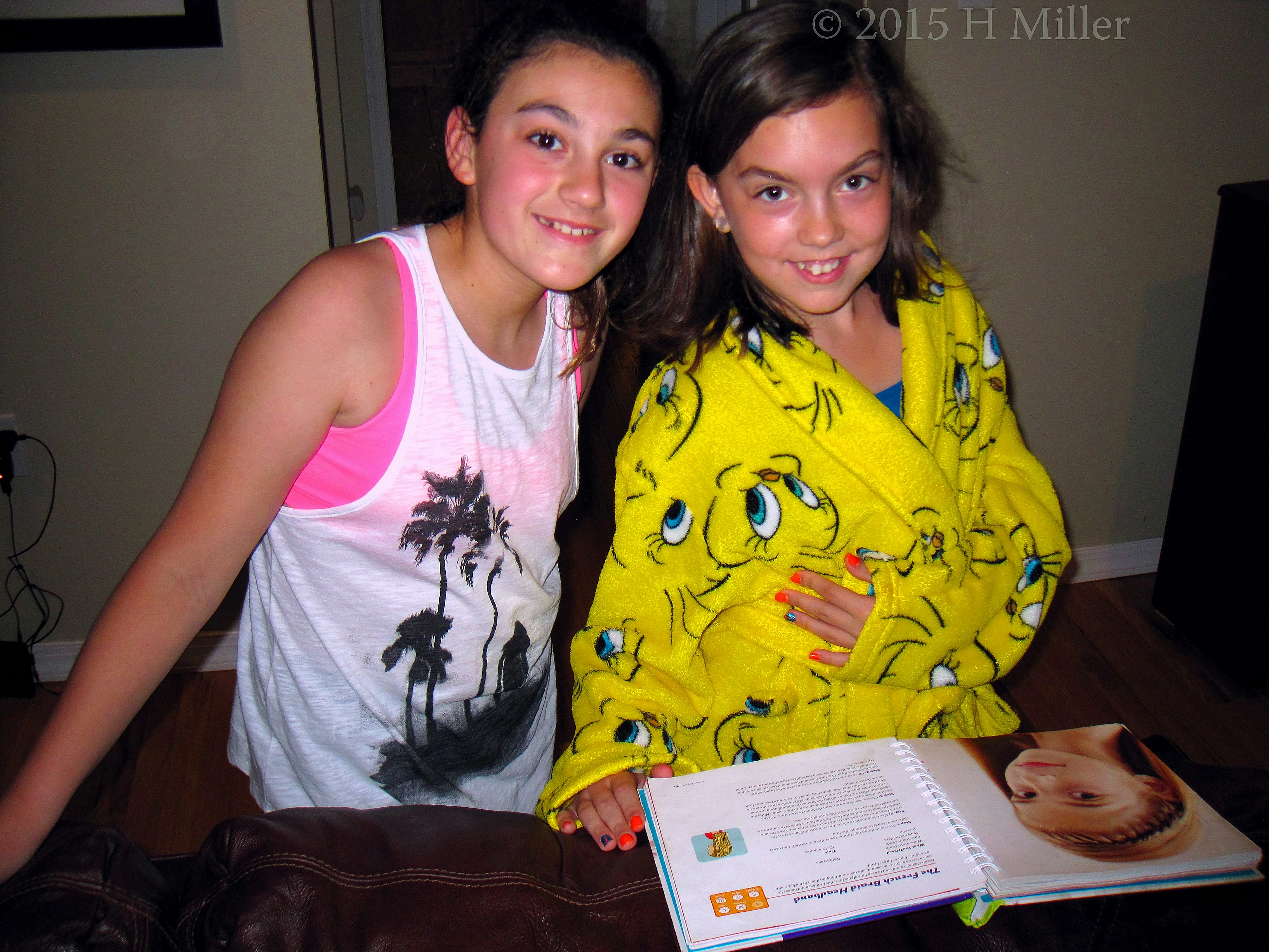 Learning About French Braids With The Birthday Girl. Learning About French Braids With The Birthday Girl.