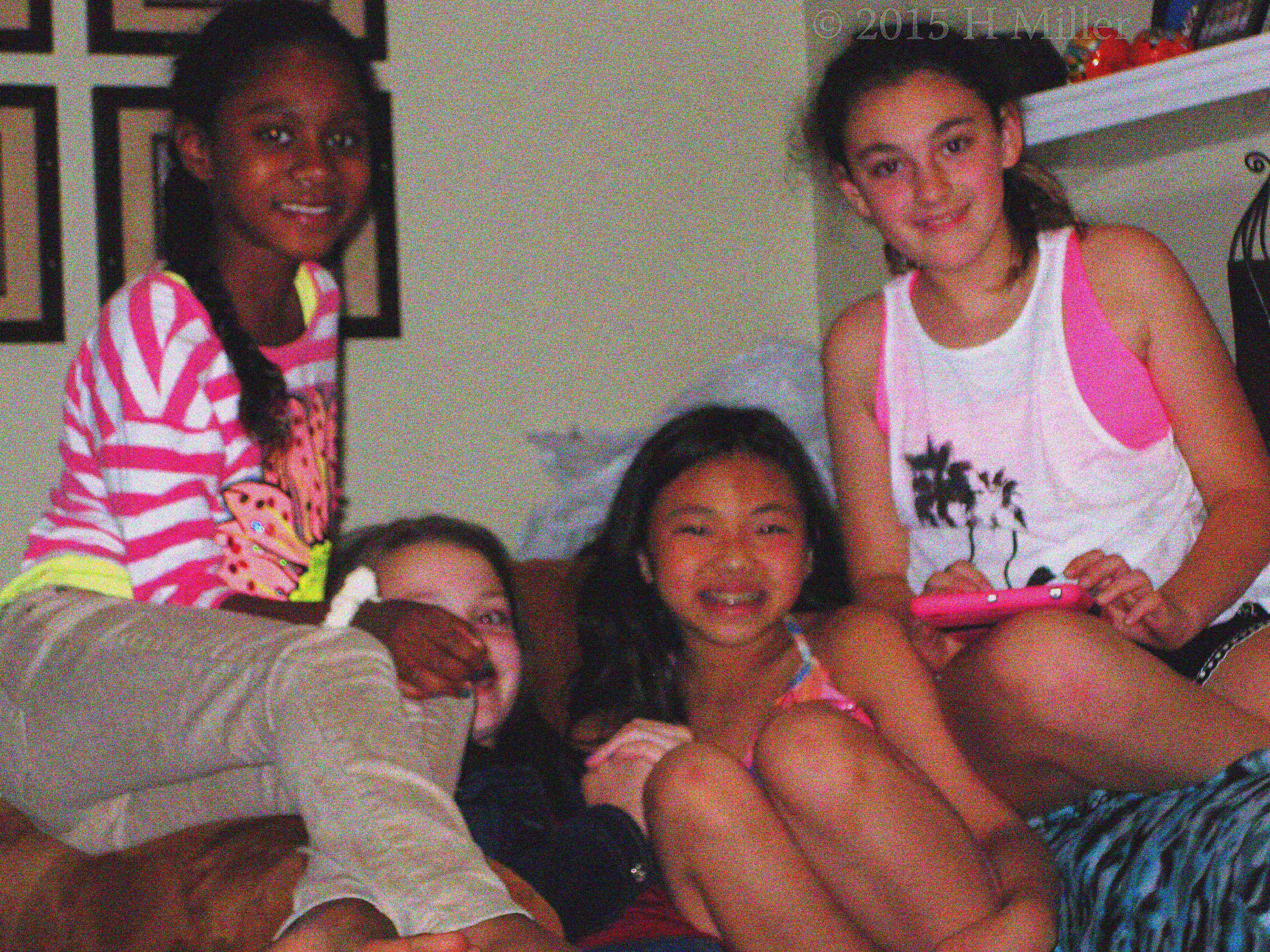 Smiling For A Nice Group Pic On The Chair. Smiling For A Nice Group Pic On The Chair.