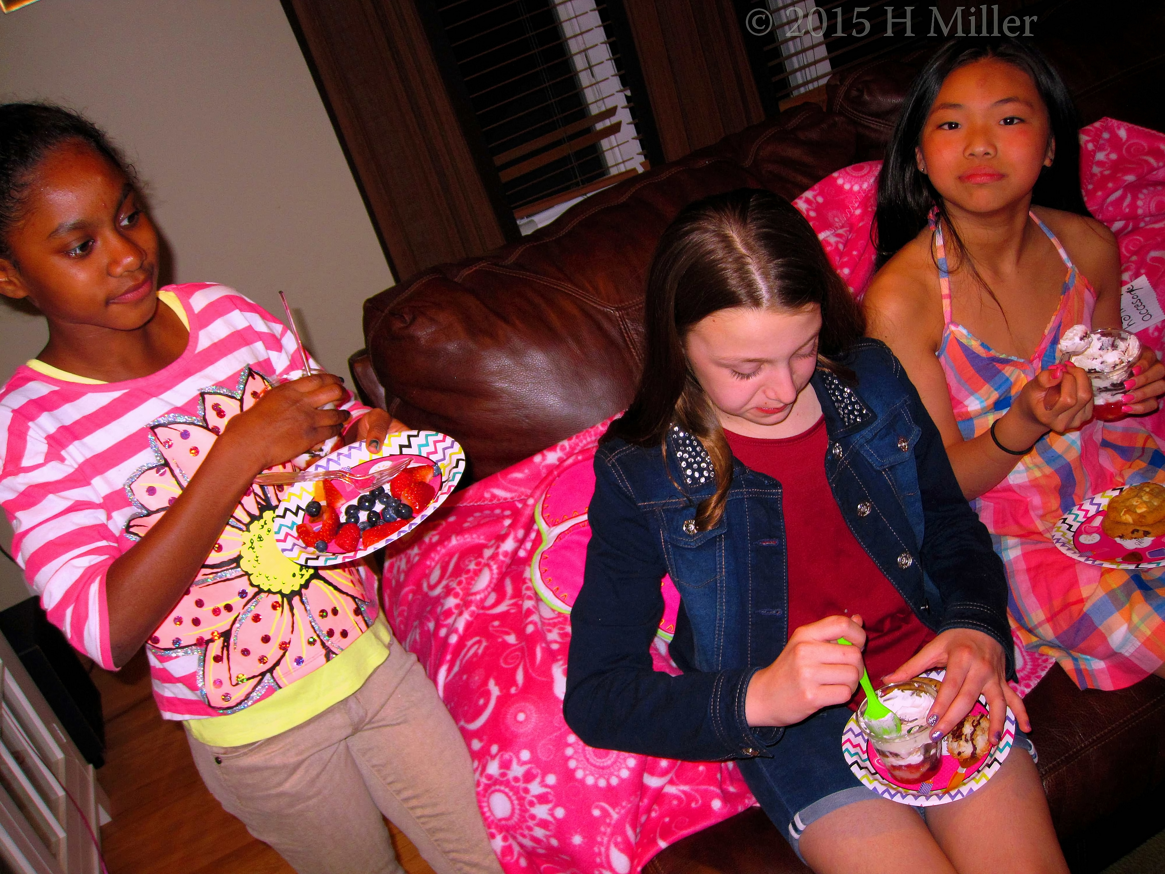 Tasty Plate Of Strawberries And Blueberries. Tasty Plate Of Strawberries And Blueberries.