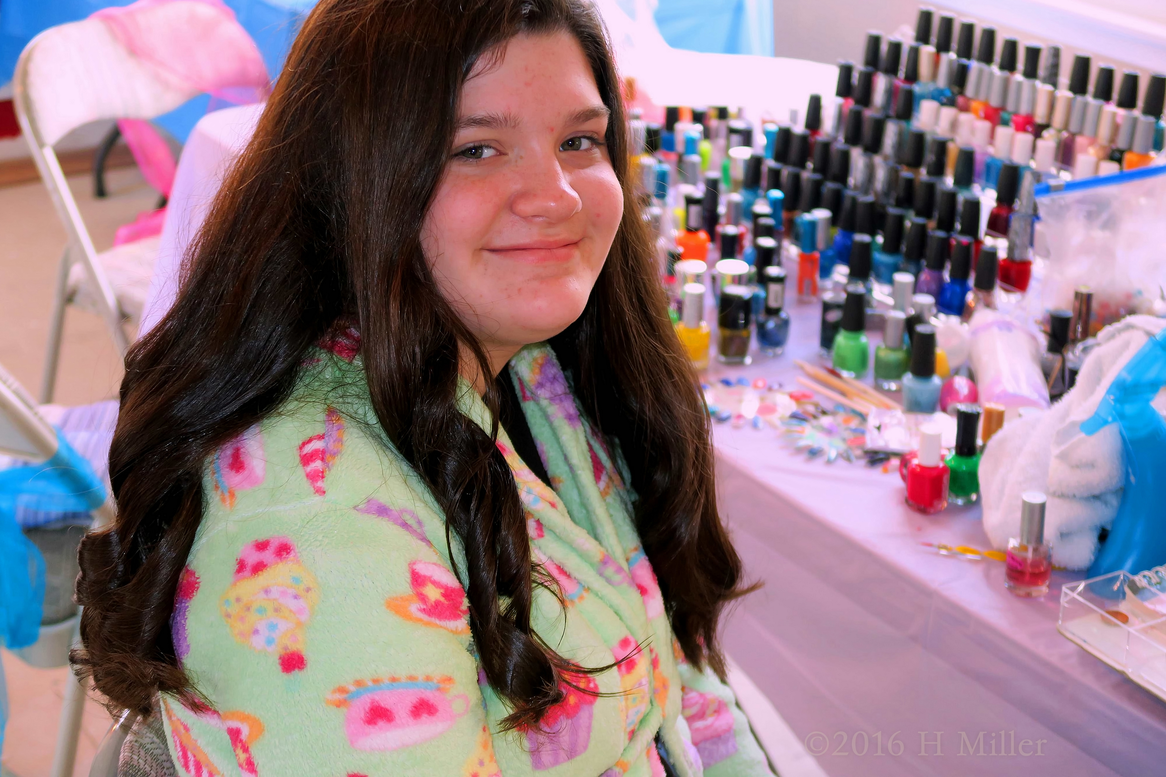 Curled Hair And A Manicure, Best Kids Spa Party Ever! Curled Hair And A Manicure, Best Kids Spa Party Ever!