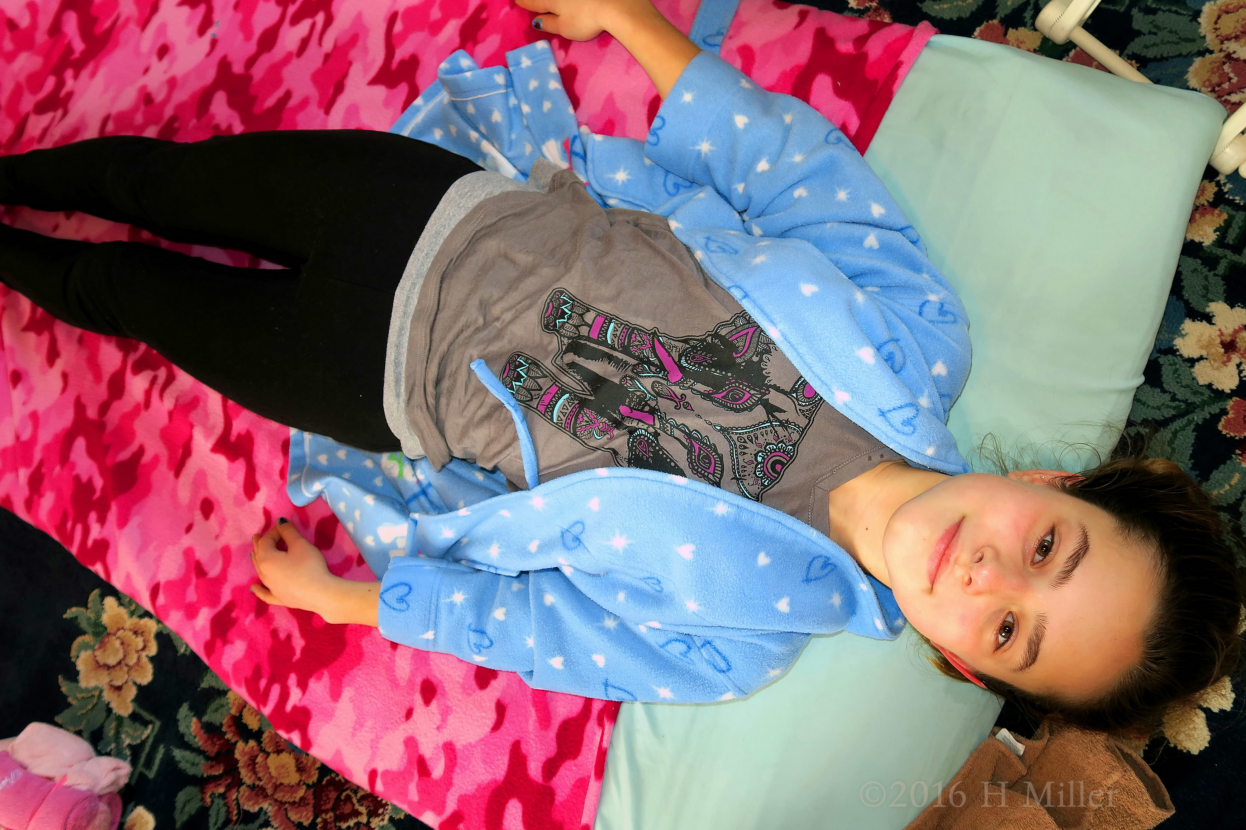 Relaxed And Ready For Her Kids Spa Treatment! 4 Relaxed And Ready For Her Kids Spa Treatment! 4