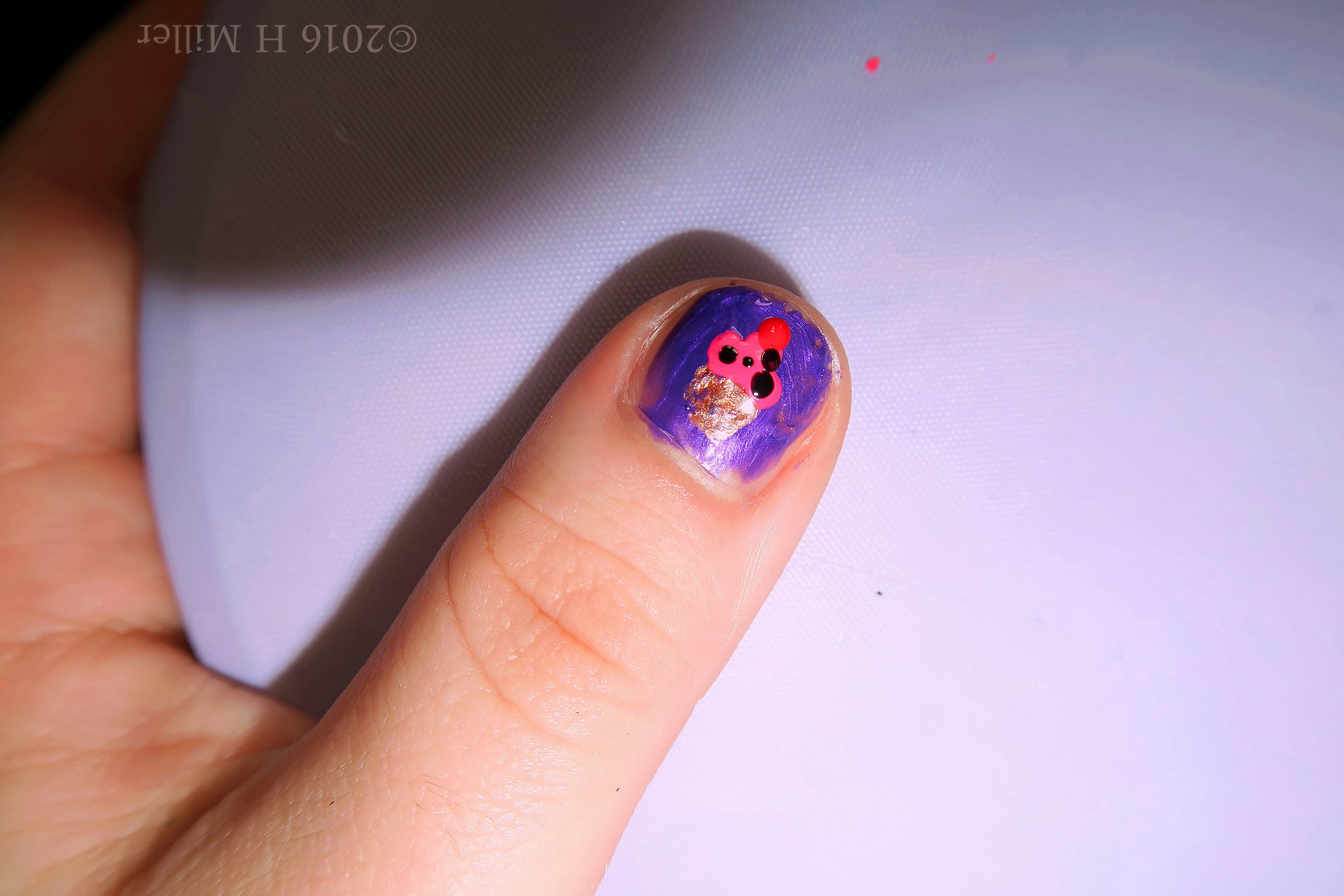 Sweet! Cupcakes On Her Nails For The Kids Mani Sweet! Cupcakes On Her Nails For The Kids Mani