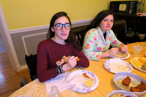 Finishing Up A Delicious Girls Spa Dinner Finishing Up A Delicious Girls Spa Dinner