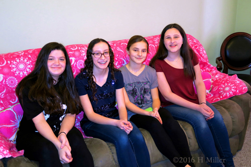 Group Photo Before The Kids Spa Party Group Photo Before The Kids Spa Party