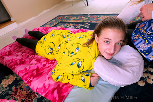 Relaxed And At Peace After Her Kids Massage Relaxed And At Peace After Her Kids Massage