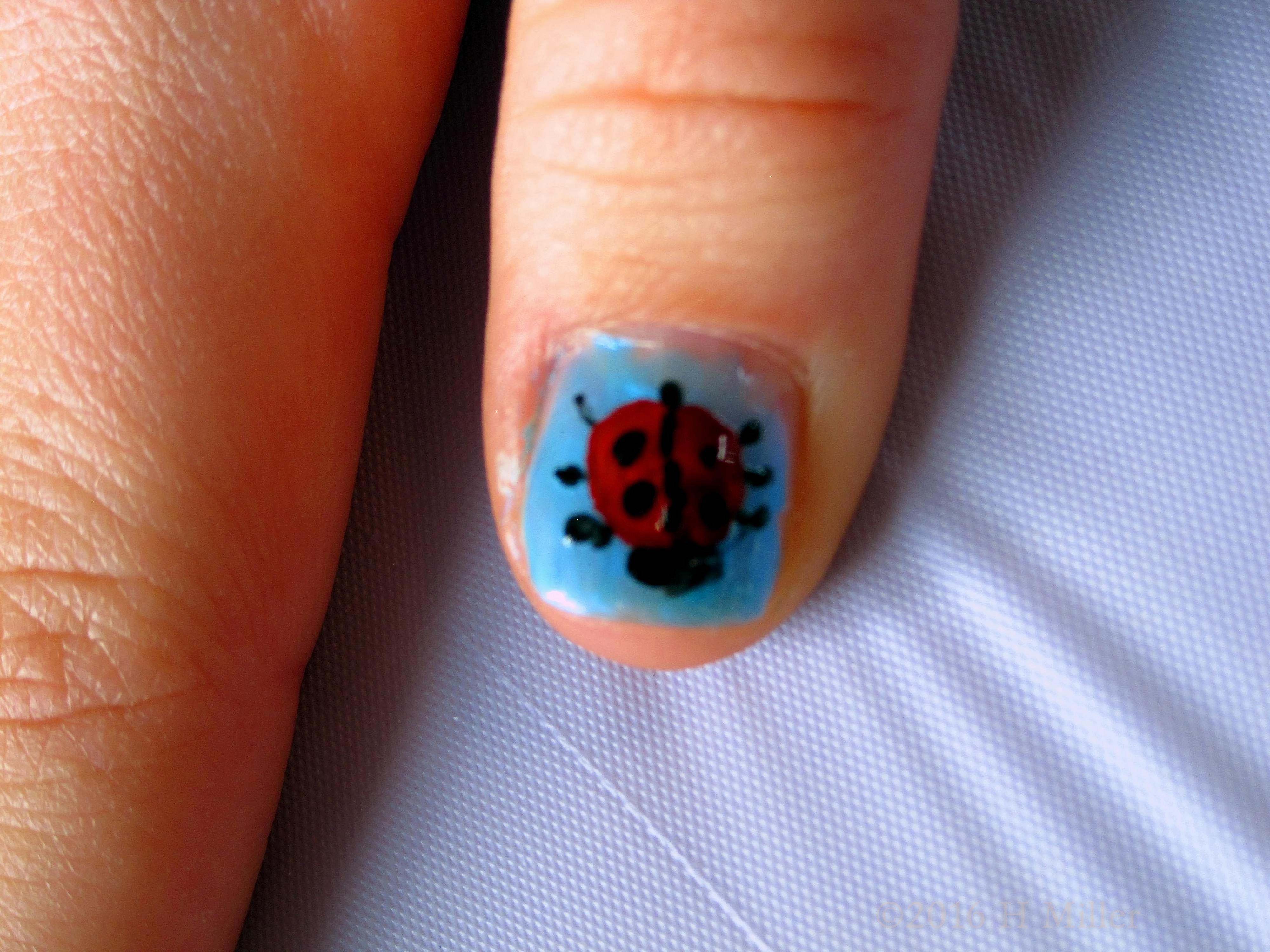 Awesome Ladybug Kids Nail Designs! 4