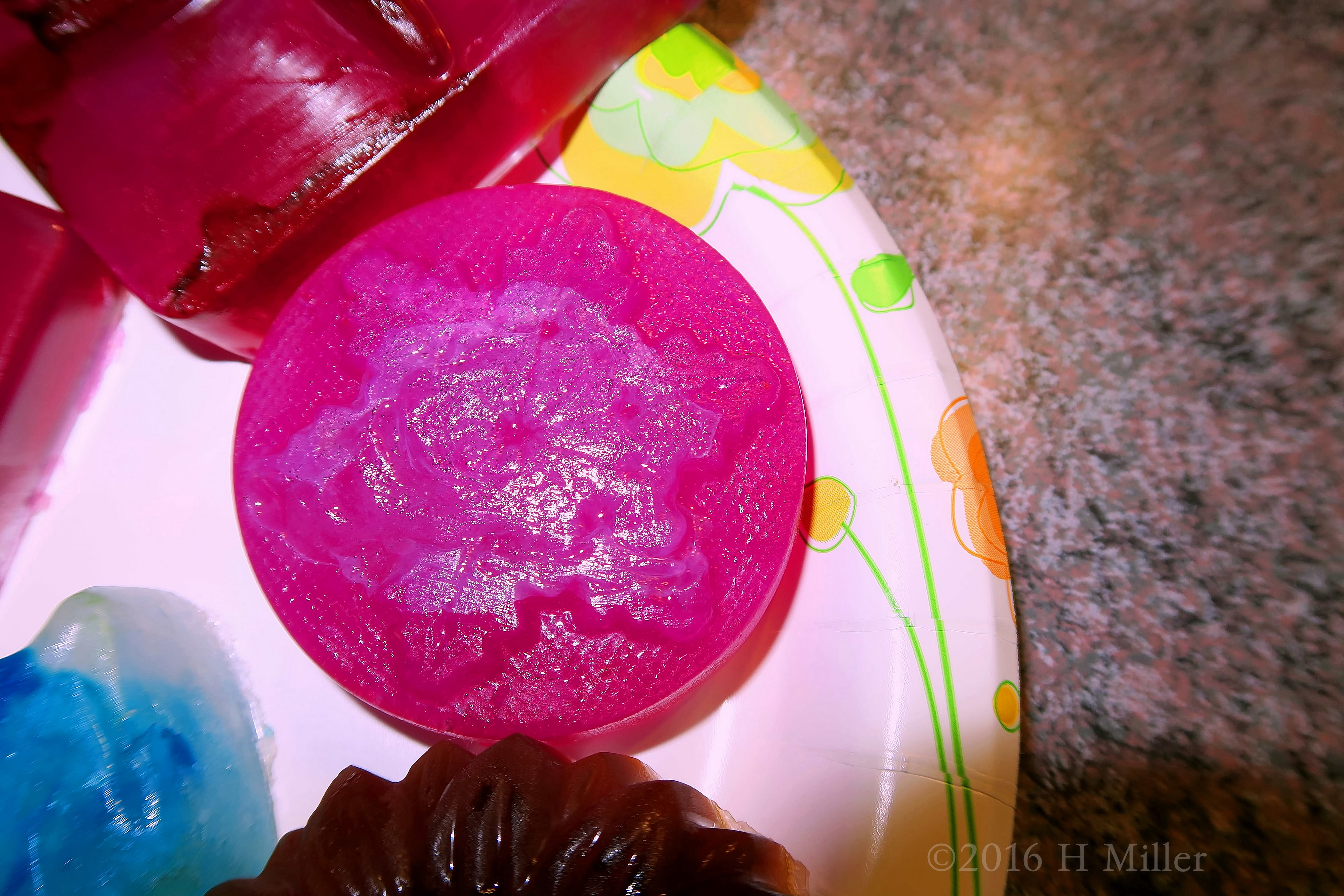 Cute Pink Snowflake Kids Soap Craft Cute Pink Snowflake Kids Soap Craft