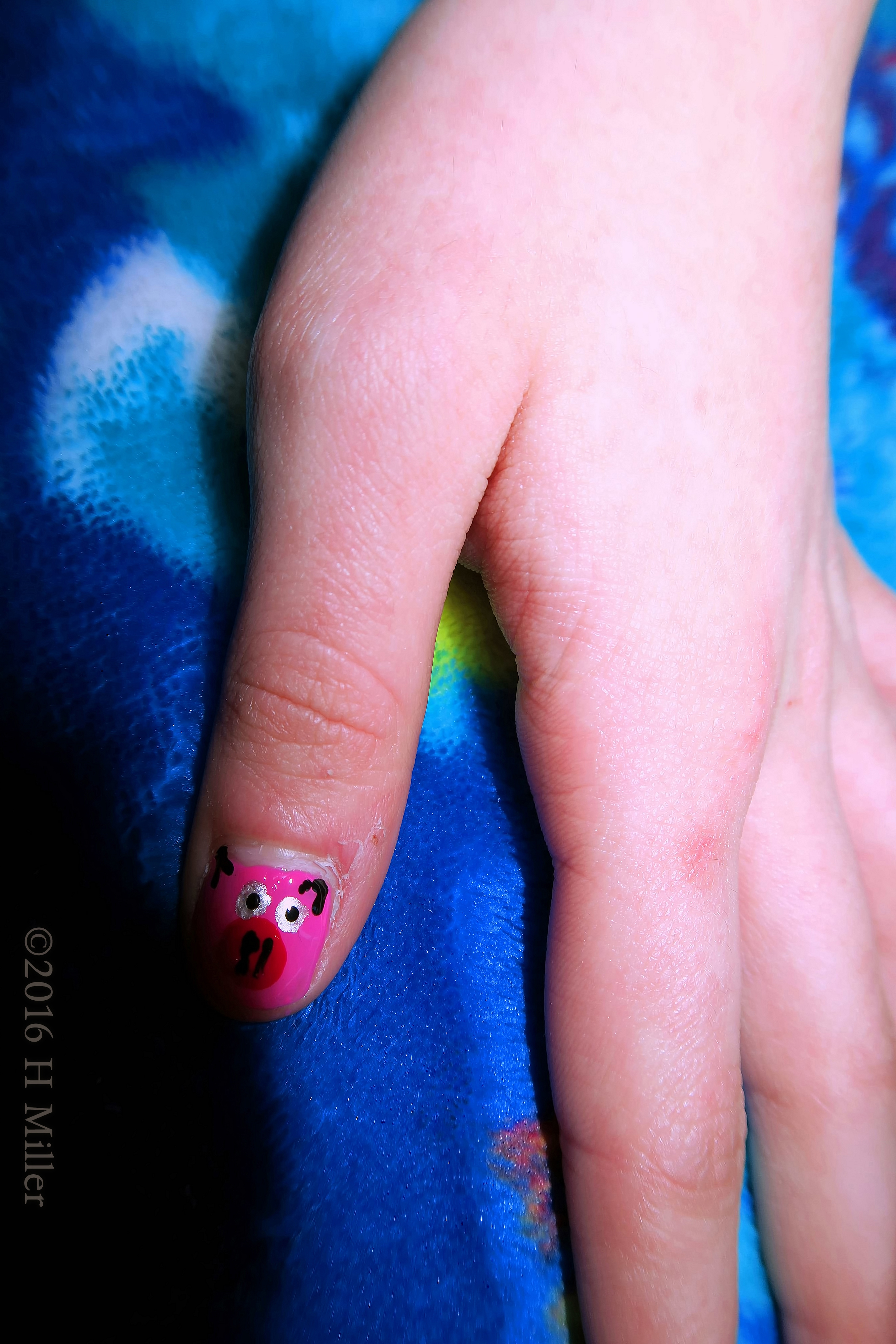 PIG Kids Nail Design! PIG Kids Nail Design!