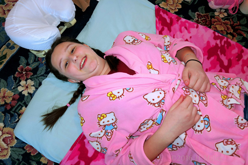 Cute Braids And Ready For Kids Facial Time! Cute Braids And Ready For Kids Facial Time!