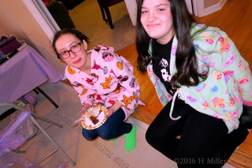 Eating Cake On The Kitchen Steps, Then Back To The Spa! Eating Cake On The Kitchen Steps, Then Back To The Spa!