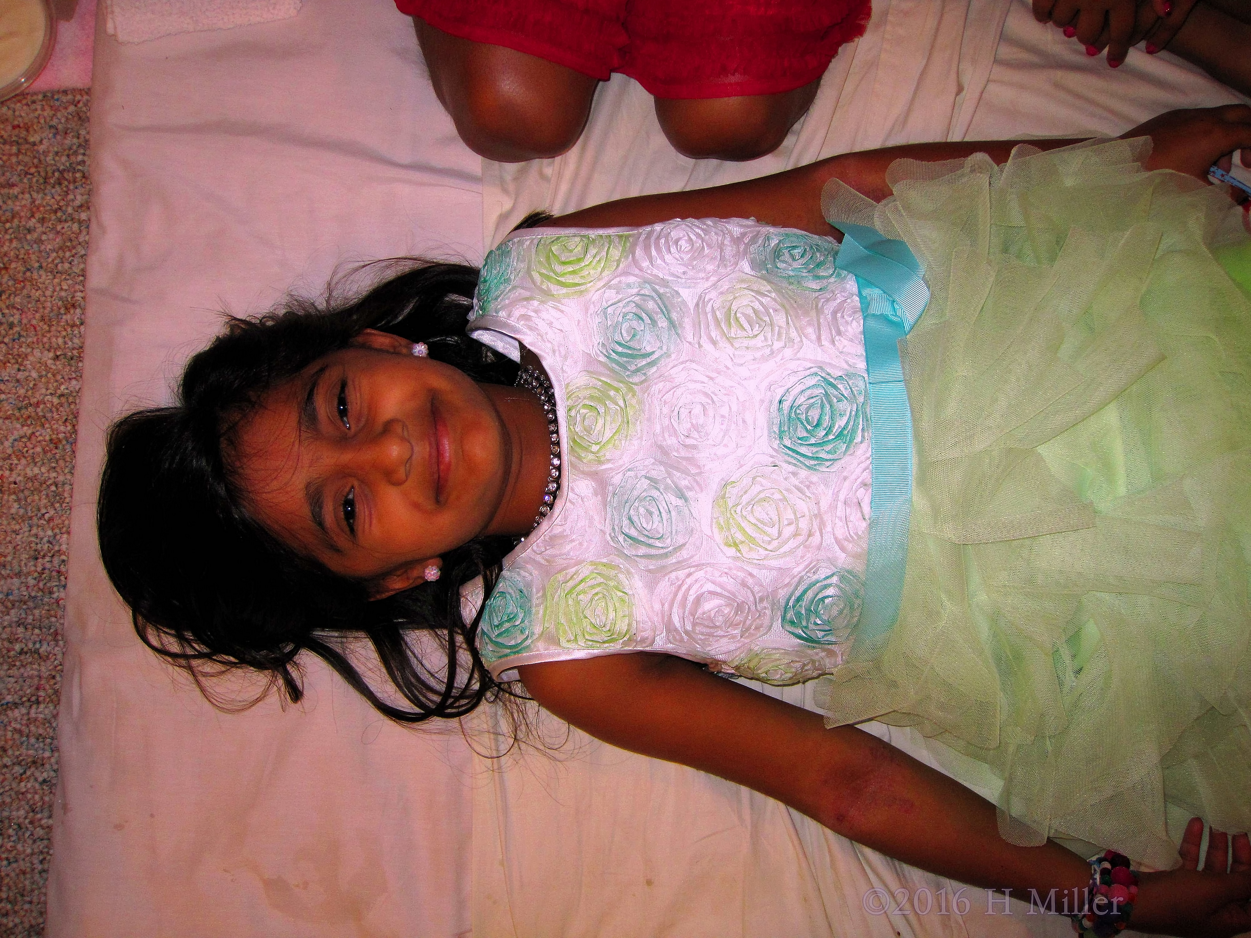 Laying Down Before Facials Laying Down Before Facials