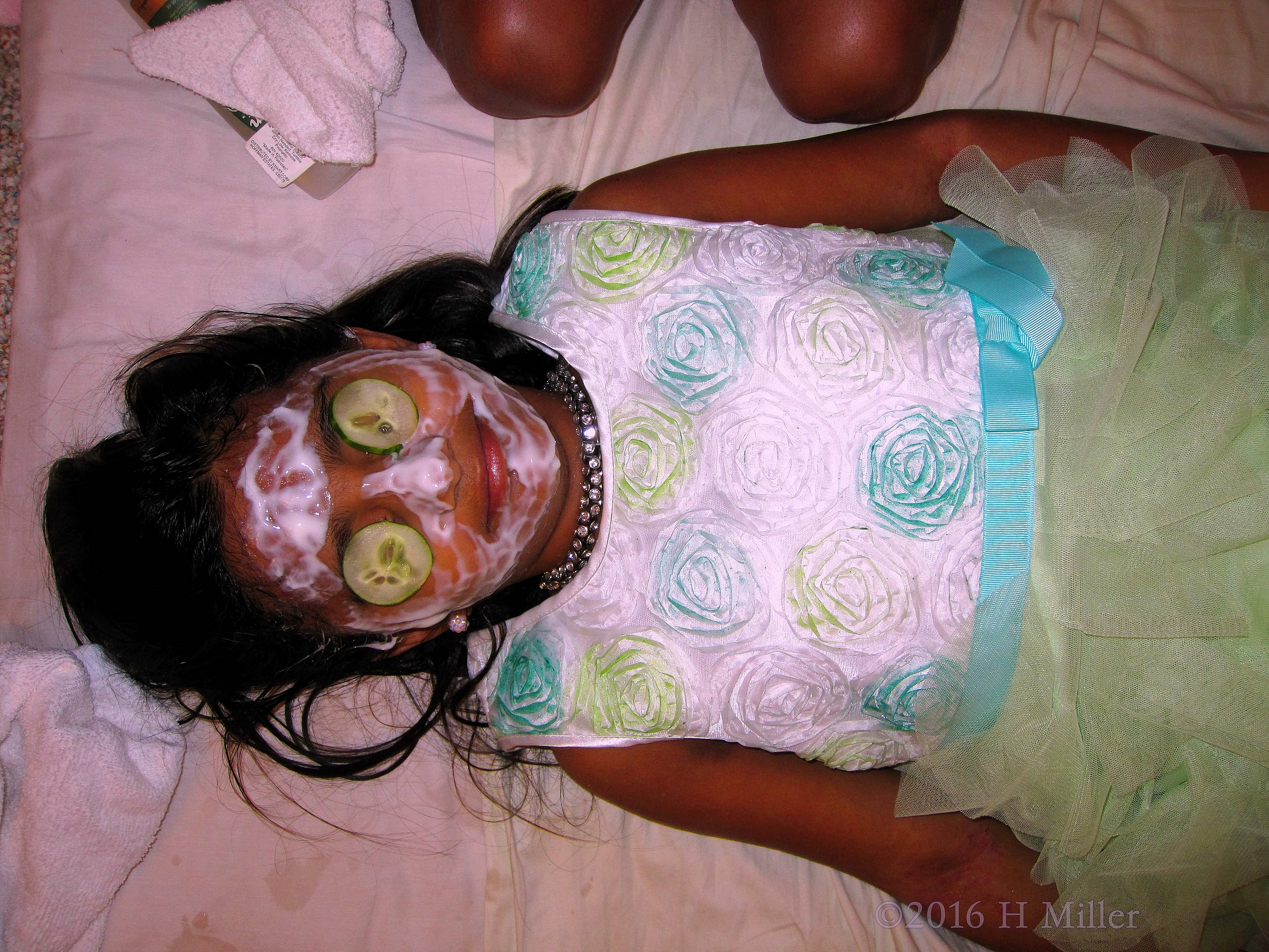 Looking Cute In A Vanilla Face Mask Looking Cute In A Vanilla Face Mask