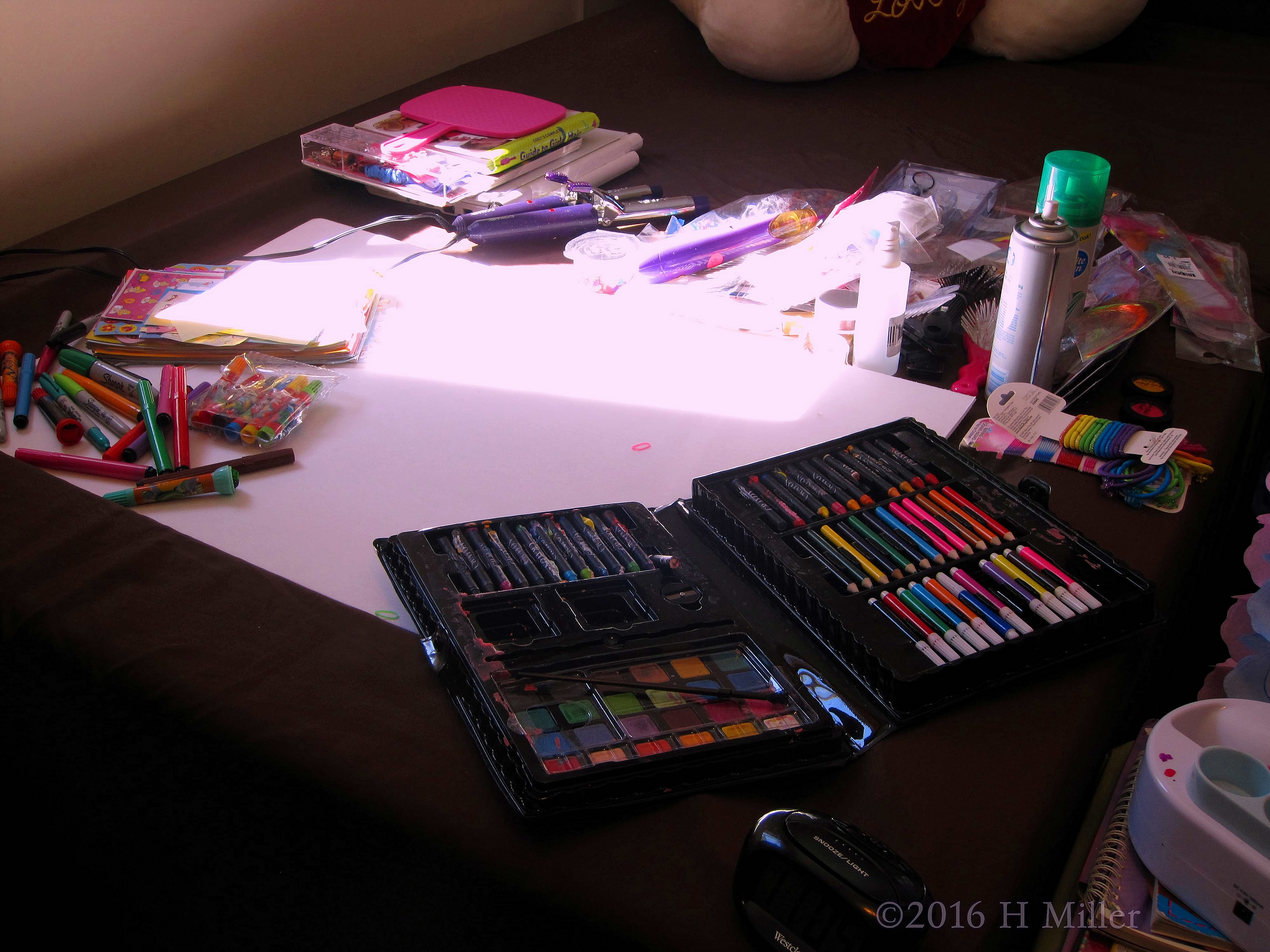 Markers And Stickers For The Birthday Card Markers And Stickers For The Birthday Card