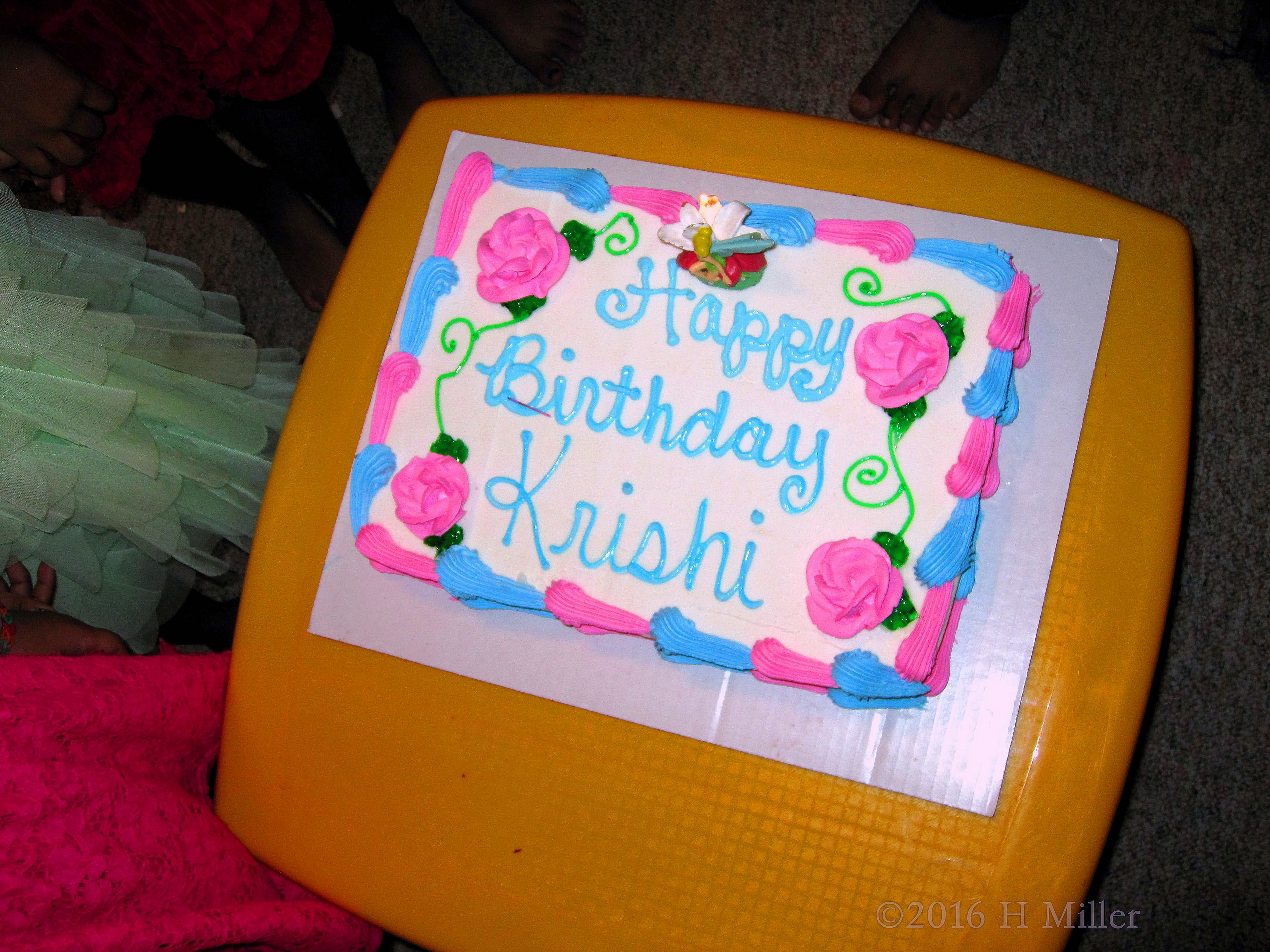 Pretty Floral Birthday Cake Pretty Floral Birthday Cake