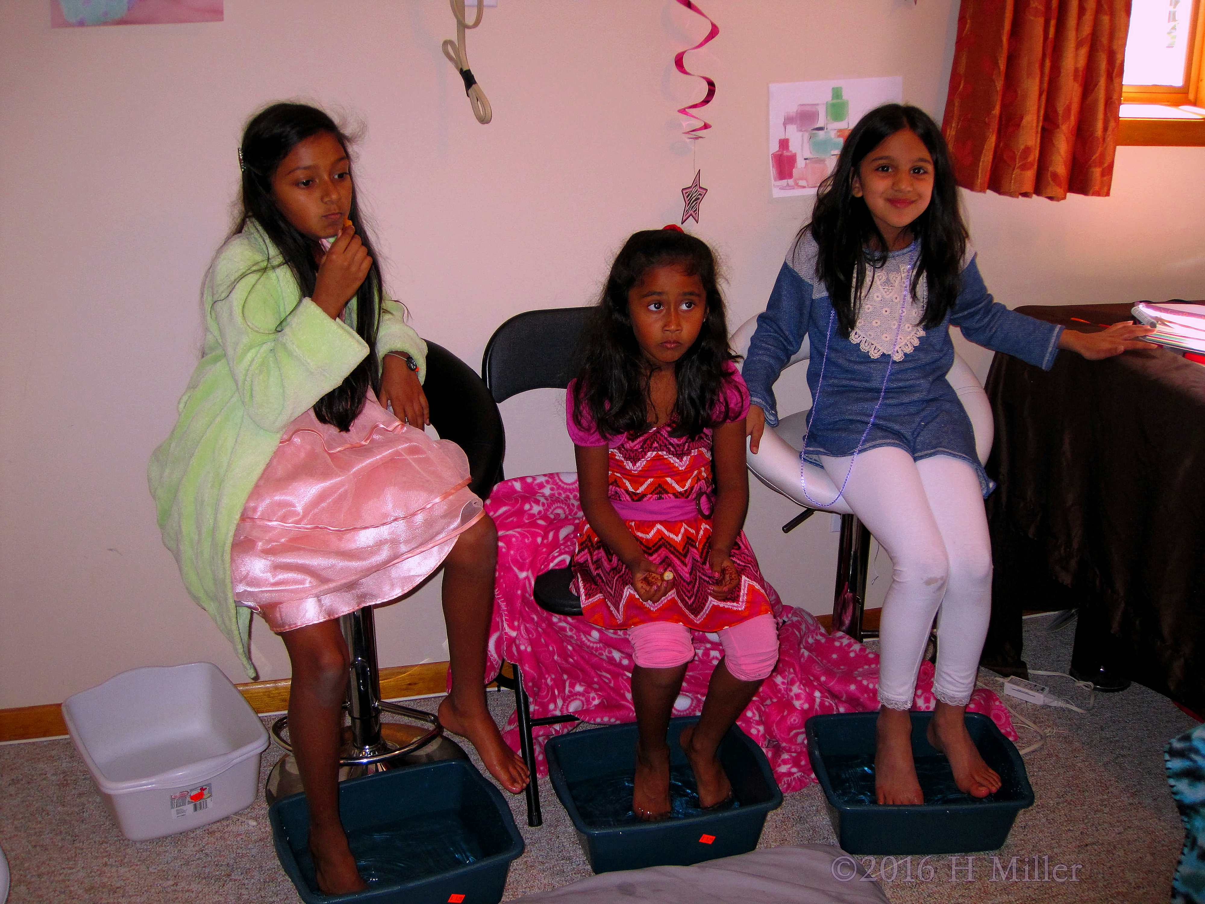 They Love Pedicures At The Spa Party! They Love Pedicures At The Spa Party!