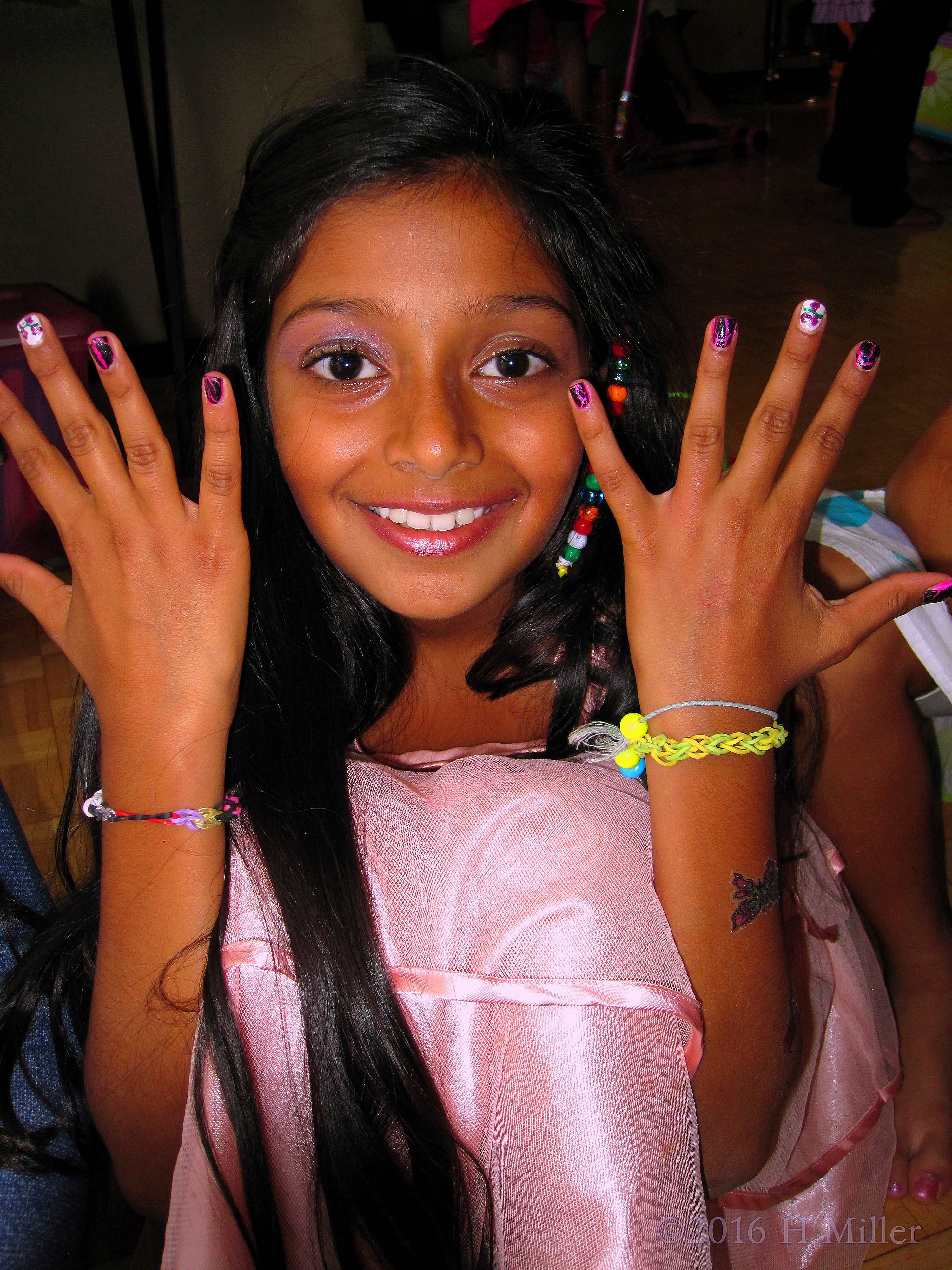 She LOVES Her Kids Manicure! She LOVES Her Kids Manicure!