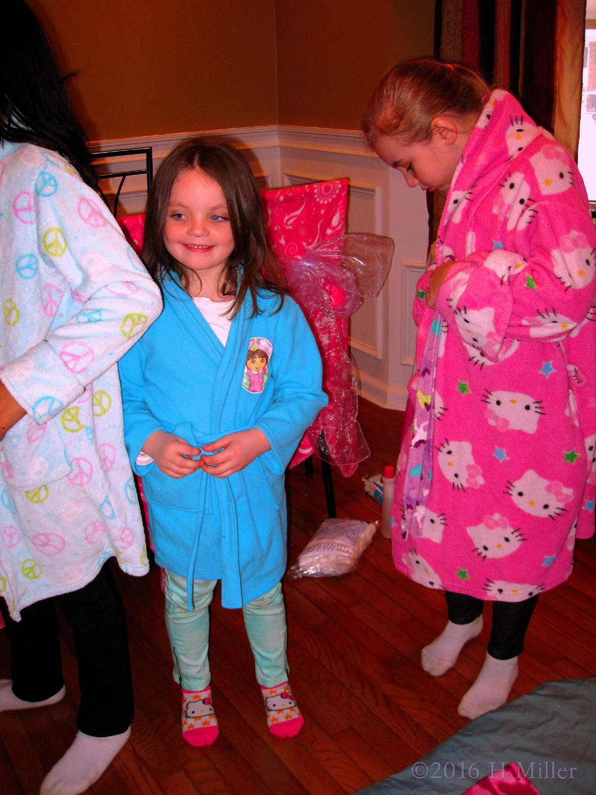 Every Girl Gets A Spa Robe! 