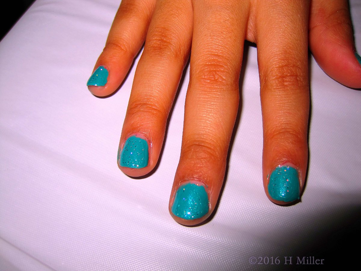 Turquoise Mini Mani 