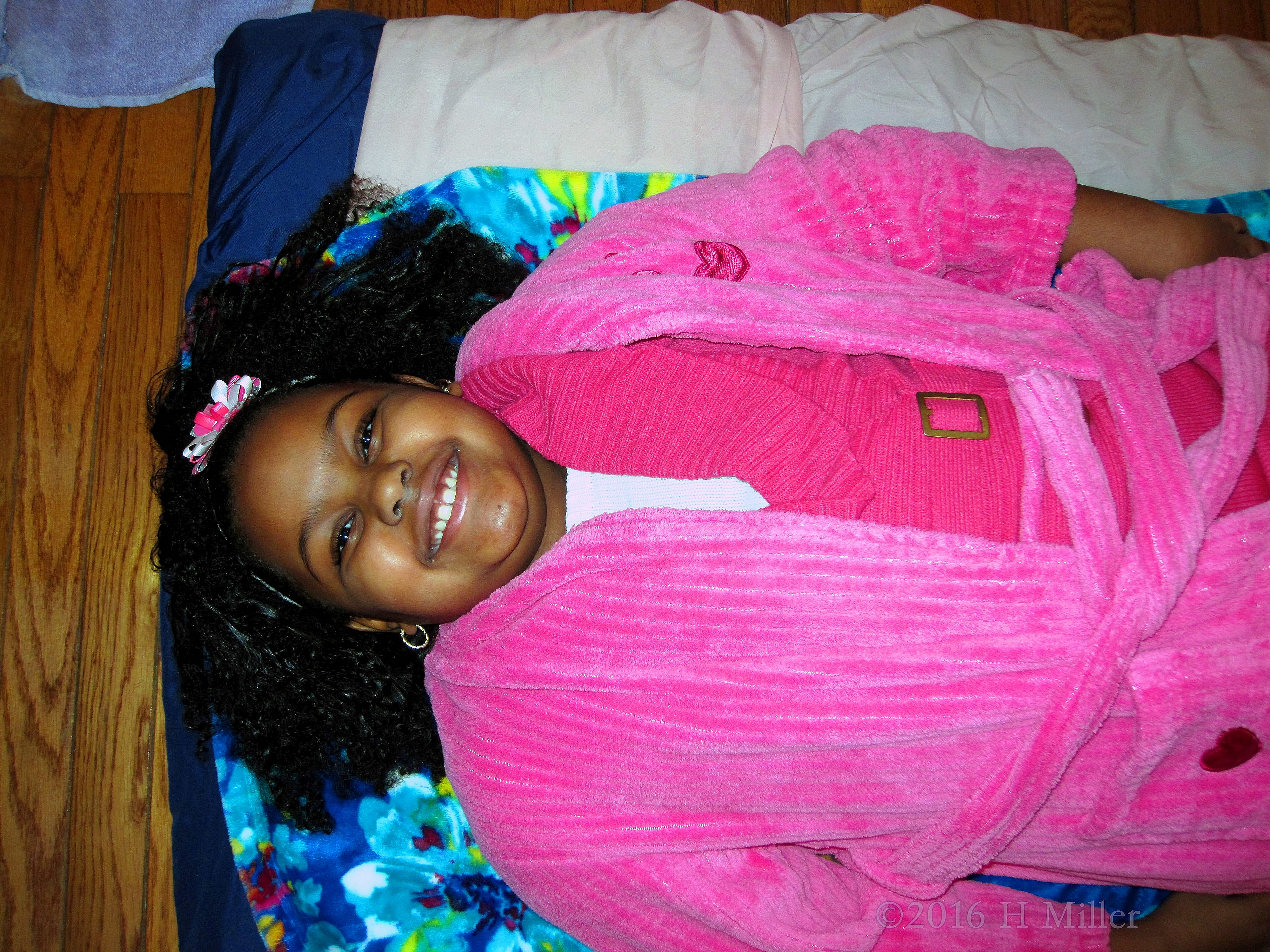 She's Excited For Her Kids Facial! She's Excited For Her Kids Facial!