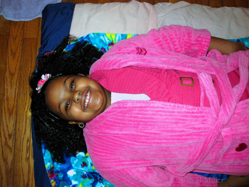 She's Excited For Her Kids Facial! She's Excited For Her Kids Facial!