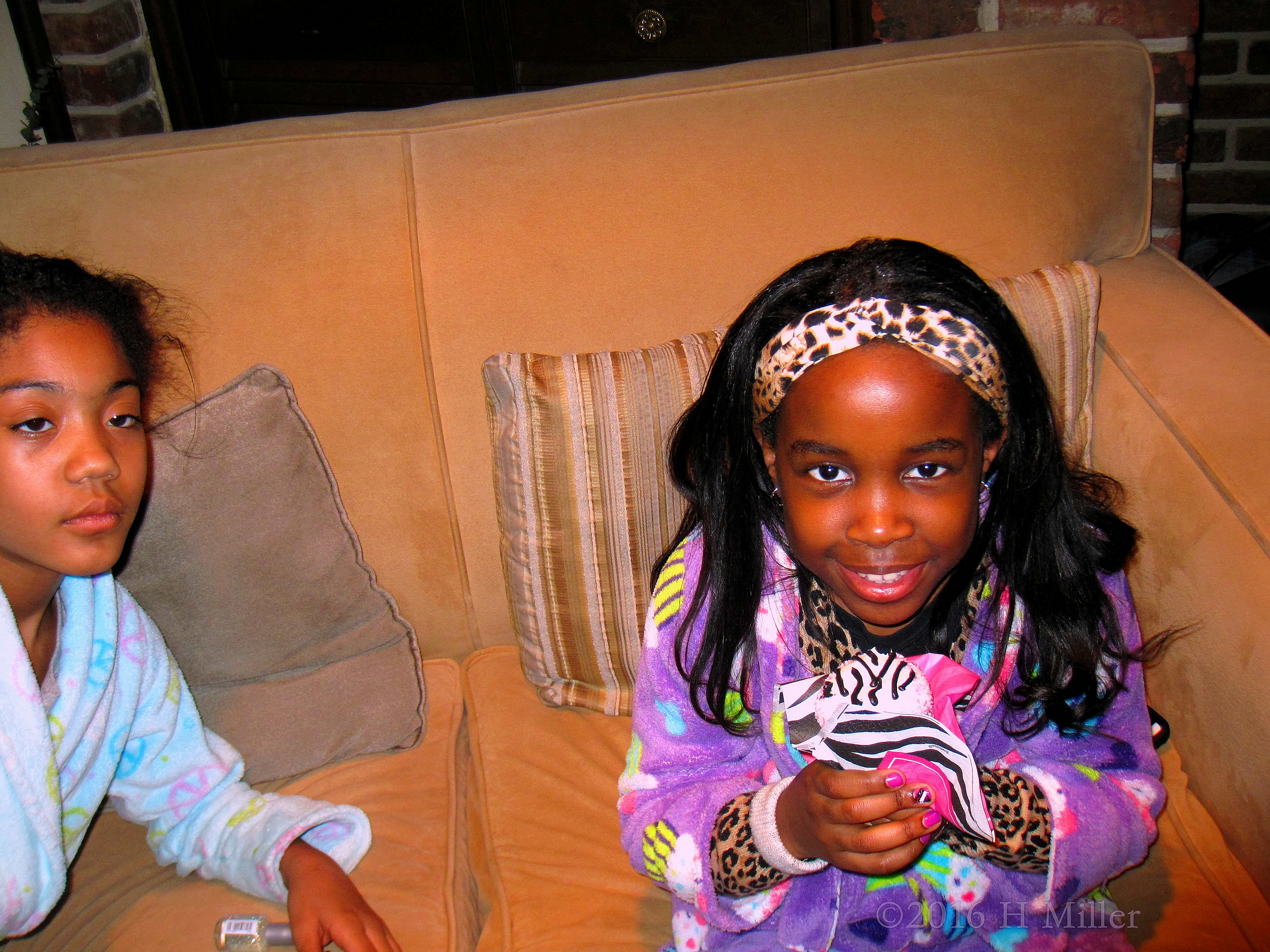 Eating A Cupcake During The Spa Party Eating A Cupcake During The Spa Party