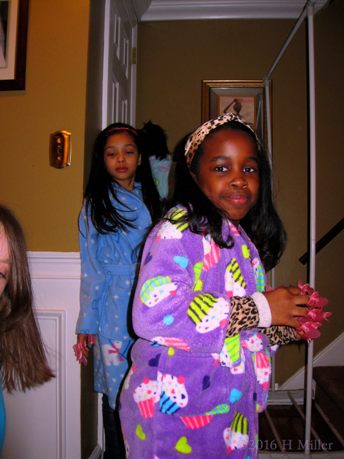 Hanging Out During The Home Spa Party Hanging Out During The Home Spa Party