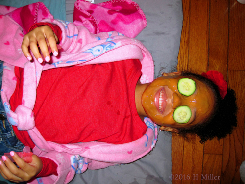 Smiling In A Homemade Chocolate Face Mask Smiling In A Homemade Chocolate Face Mask