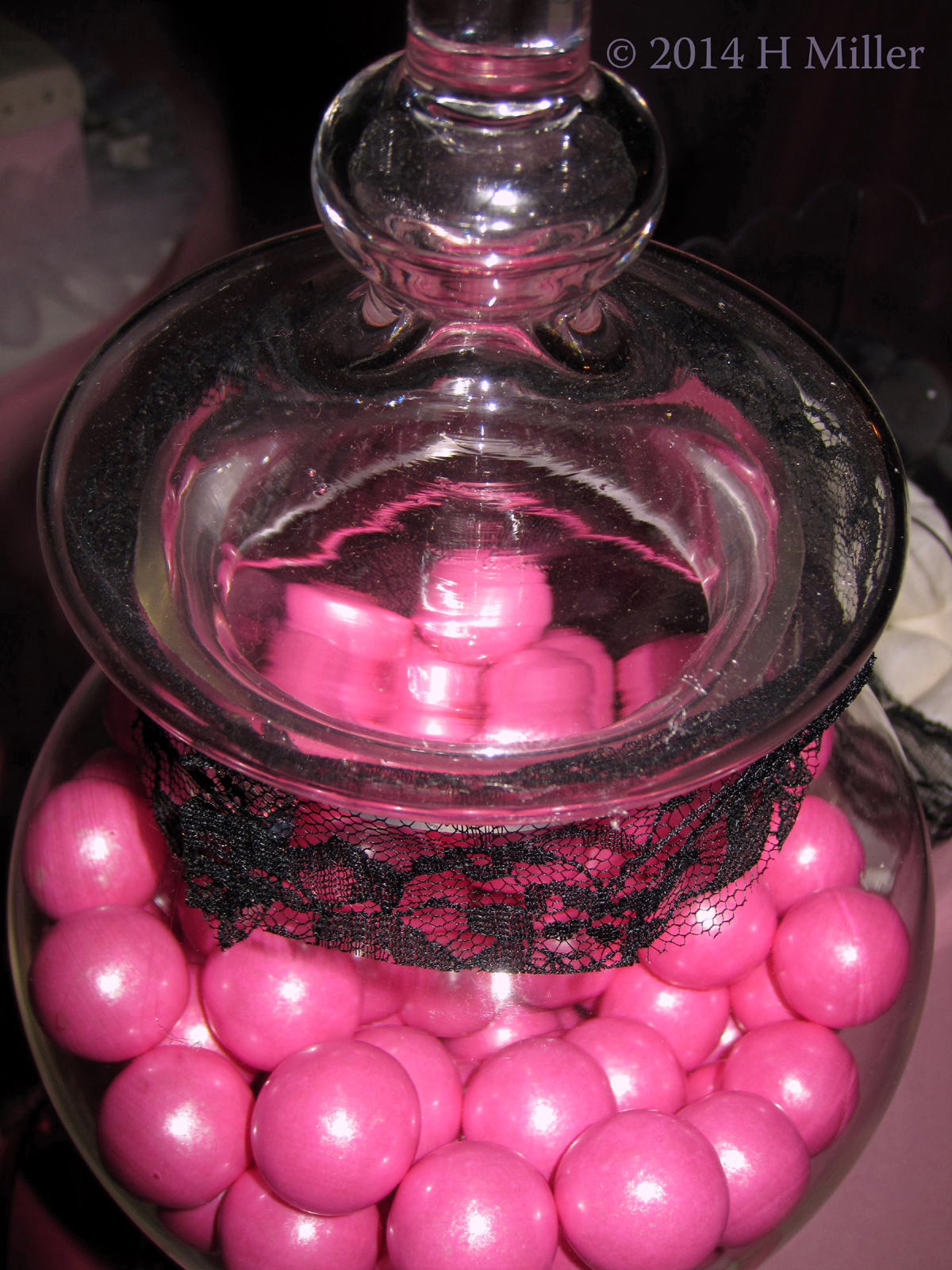 Hot Pink Spa Party Candy! 