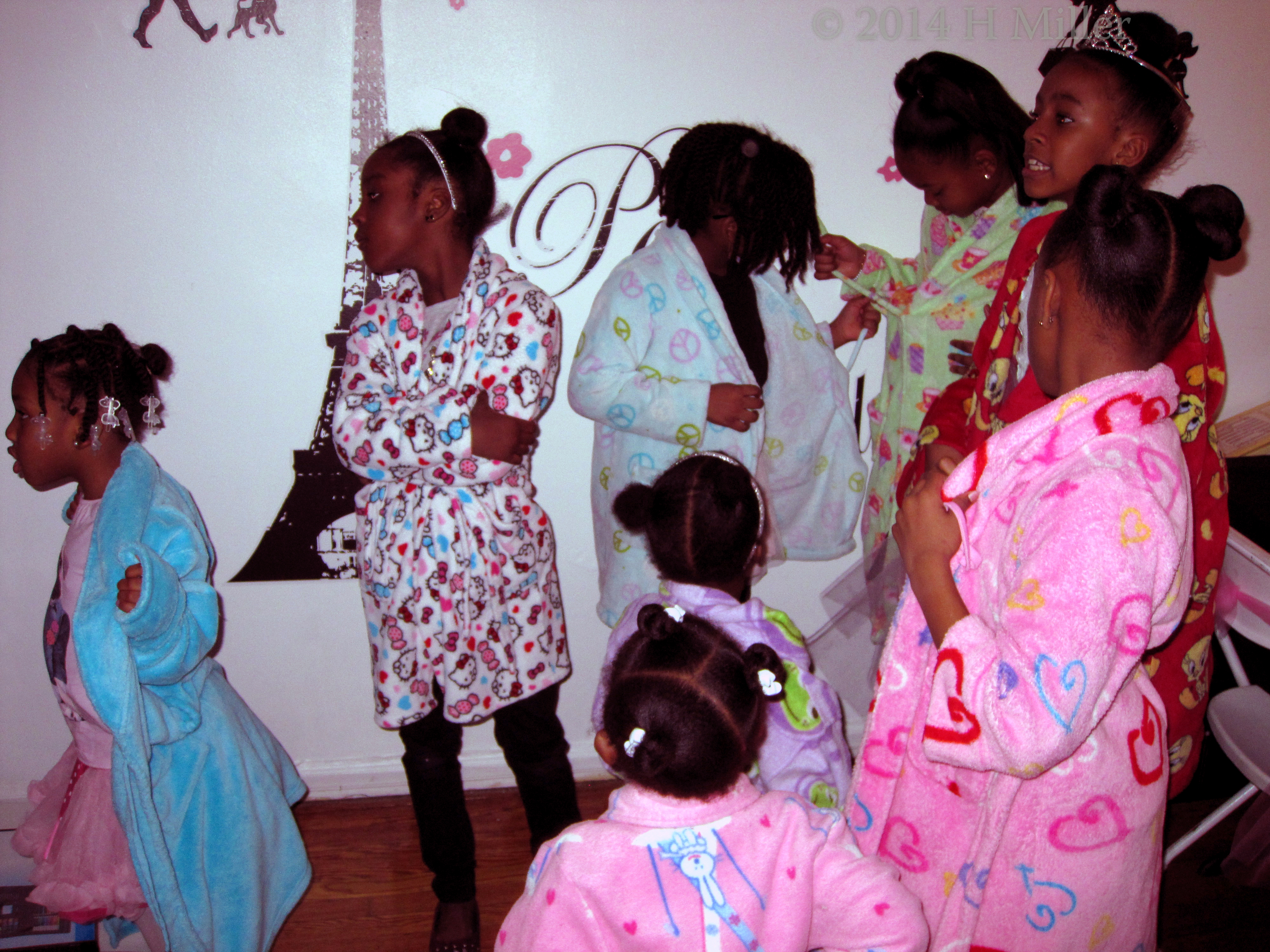 Getting The Robes On. Getting The Robes On.