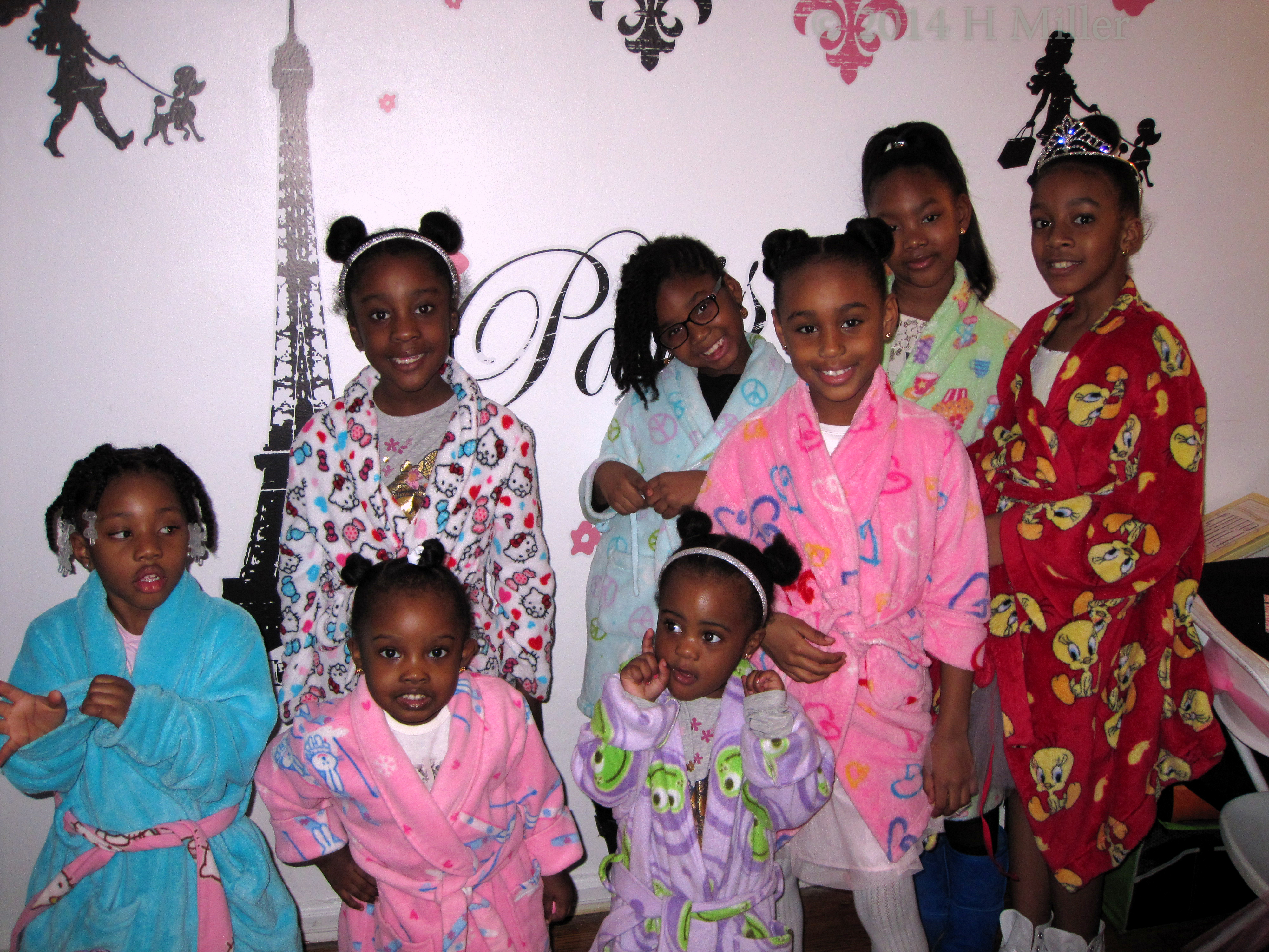 Group Pic With Spa Robes On. Group Pic With Spa Robes On.